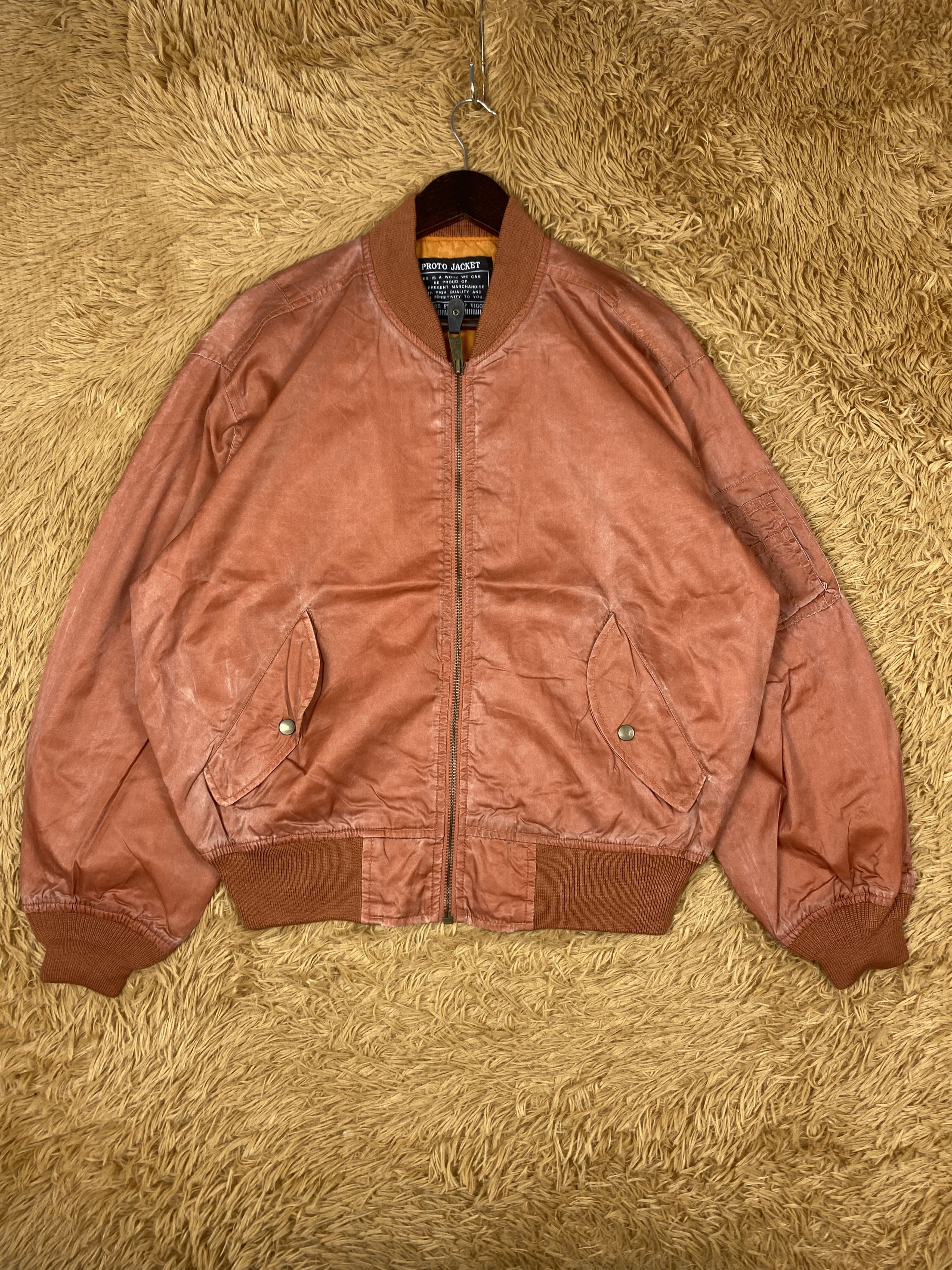 Japanese Brand Vintage Japanese Brand Bombers Jacket DJ1051 Size US M / EU 48-50 / 2 - 1 Thumbnail