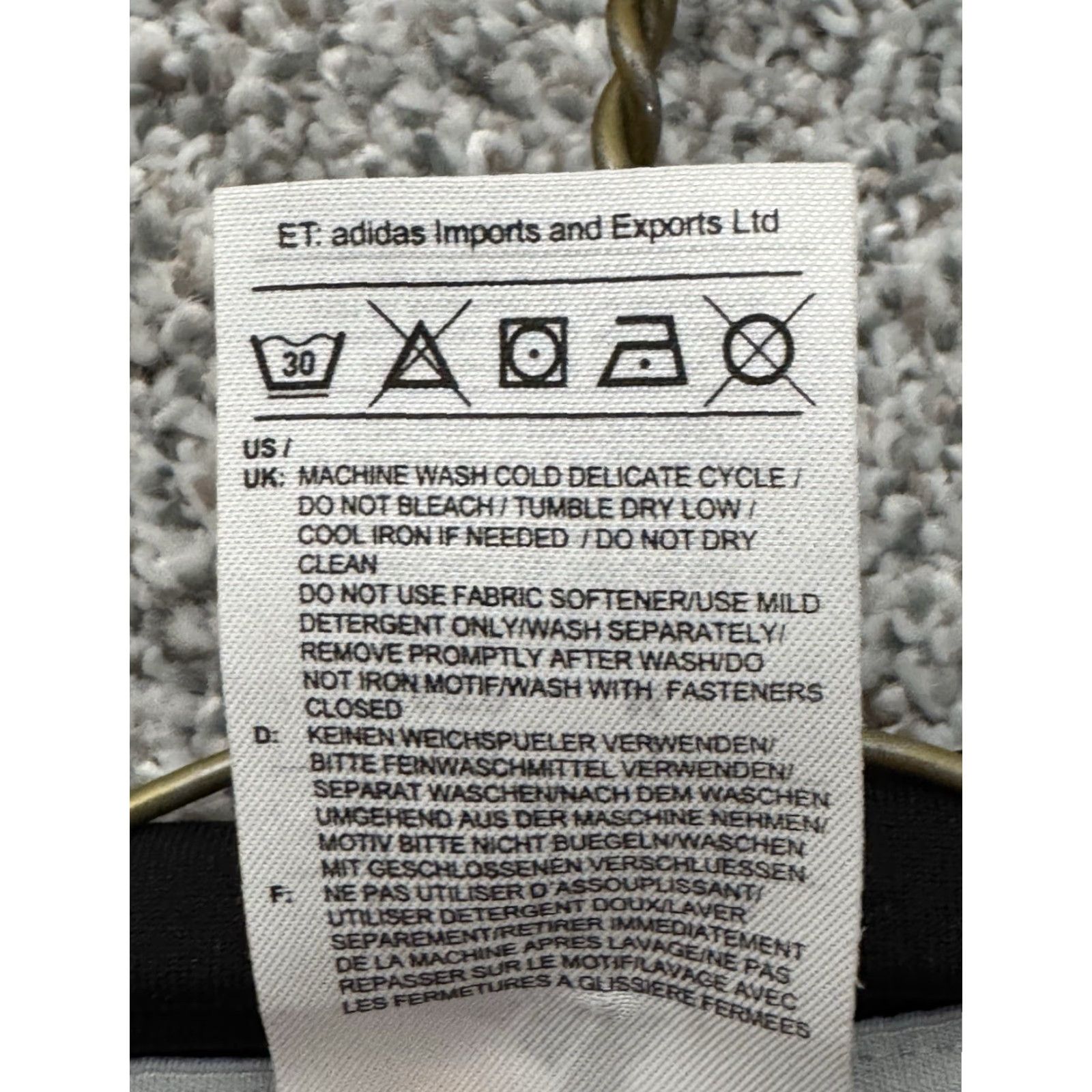 Adidas Adidas Running Jacket Womens XS Windbreaker Zip Chest Pocket Lightweight Check Pattern 2013 Streetwear Gorpcore Nike? Size XS / US 0-2 / IT 36-38 - 7 Thumbnail
