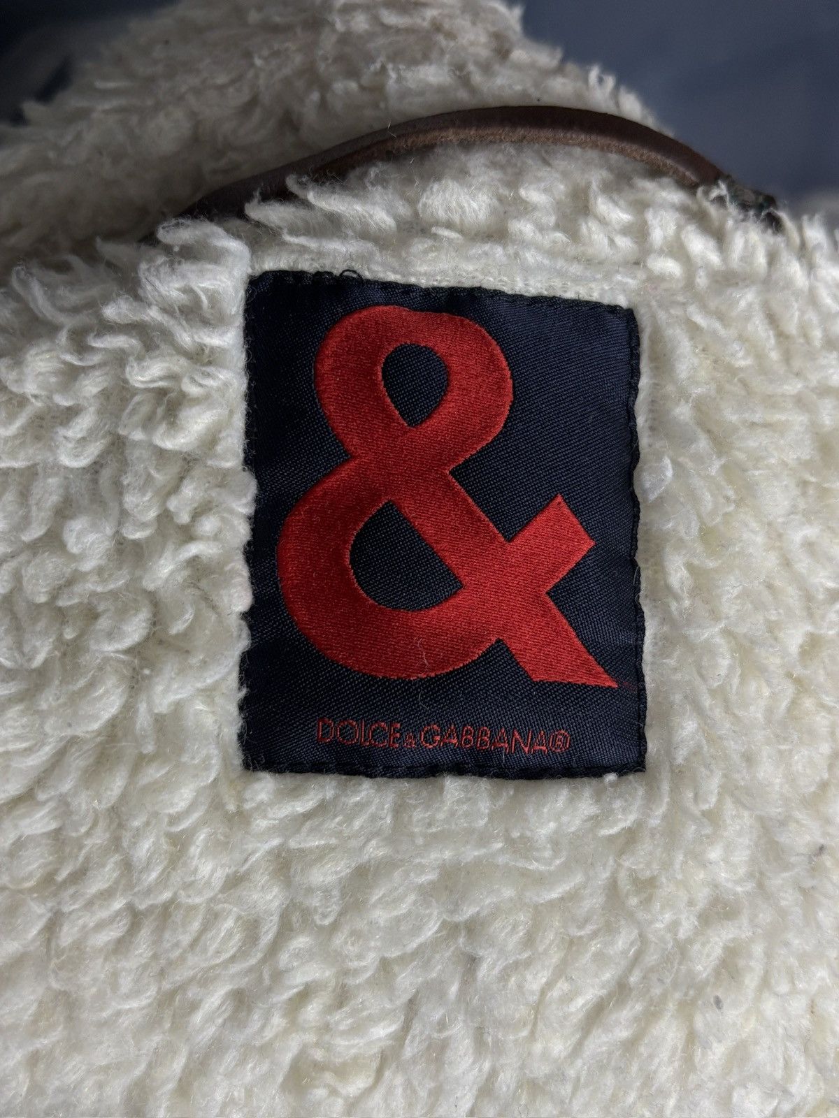 Dolce & Gabbana Vintage Dolce & Gabbana Corduroy Sherpa Fleece Jacket Size US S / EU 44-46 / 1 - 11 Thumbnail