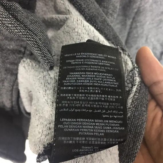 Guess Vtg GUESS USA Gray Peacoat Jacket Double Breasted Coat Size M / US 6-8 / IT 42-44 - 8 Thumbnail