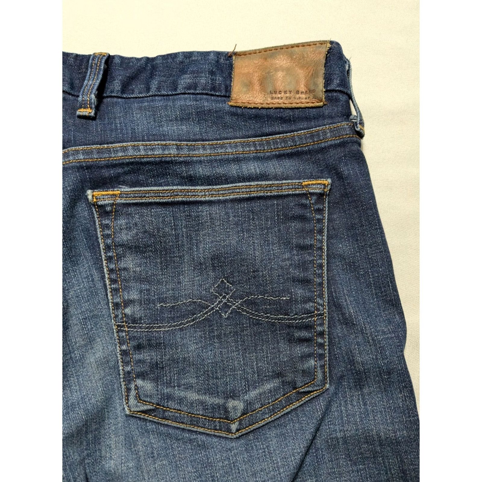 Lucky Brand Lucky Brand X White Oak Cone Denim Women 4 Sweet Jean Straight Denim Blue Jeans USA Women 4 Straight Denim Blue Jeans Mens Womens Girls Boy Size 27" / US 4 / IT 40 - 3 Thumbnail
