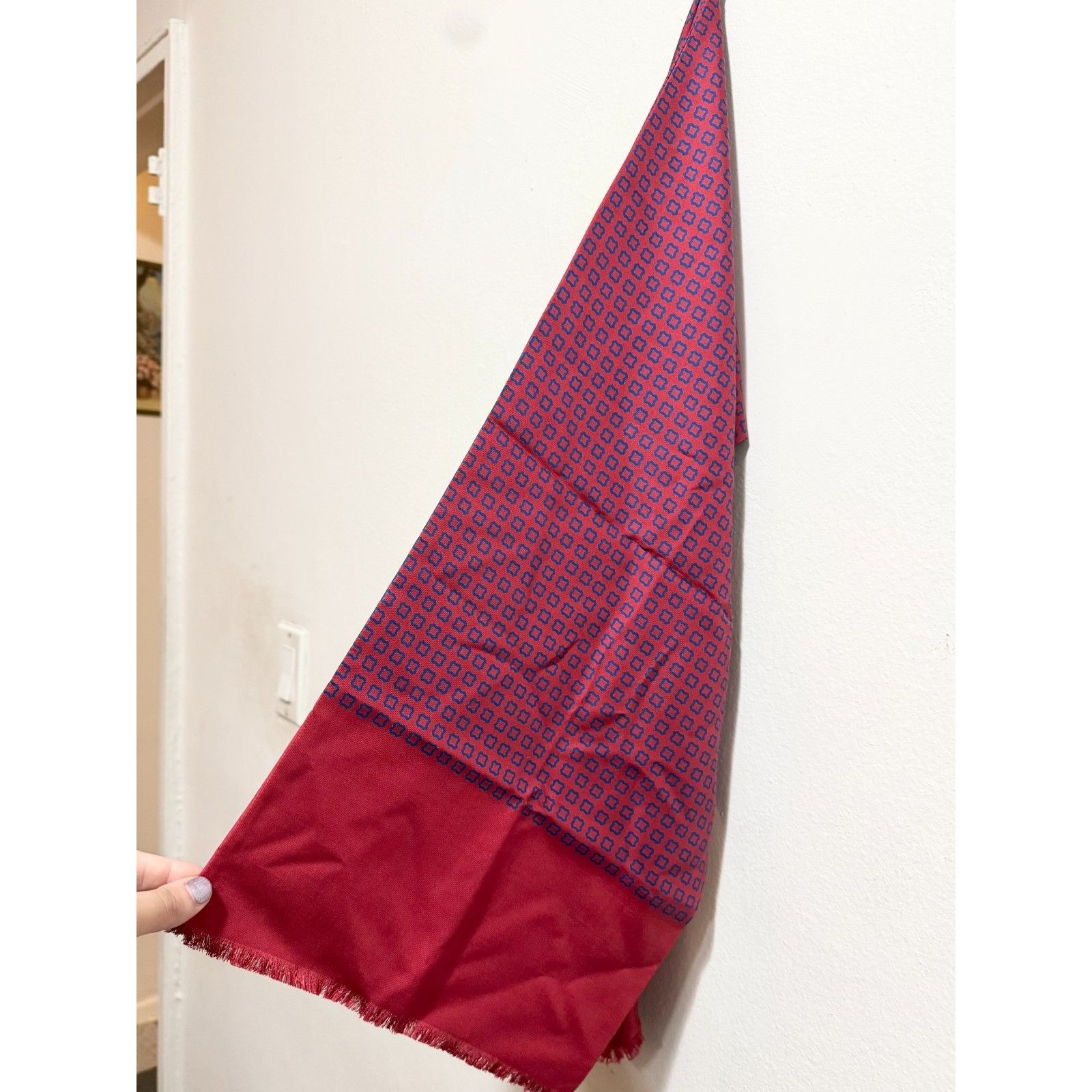 Other Vintage silk print scarf ascot Size ONE SIZE - 3 Thumbnail