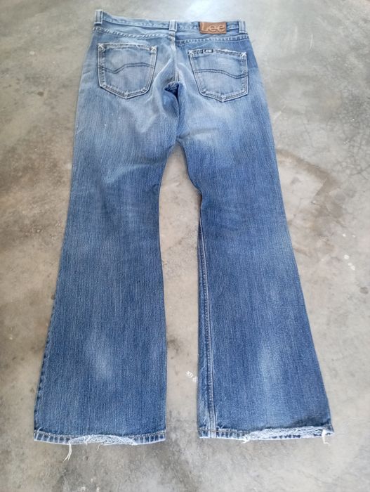 Lee Flare Jeans Vintage Japan Lee Riders Distressed Jeans | Grailed