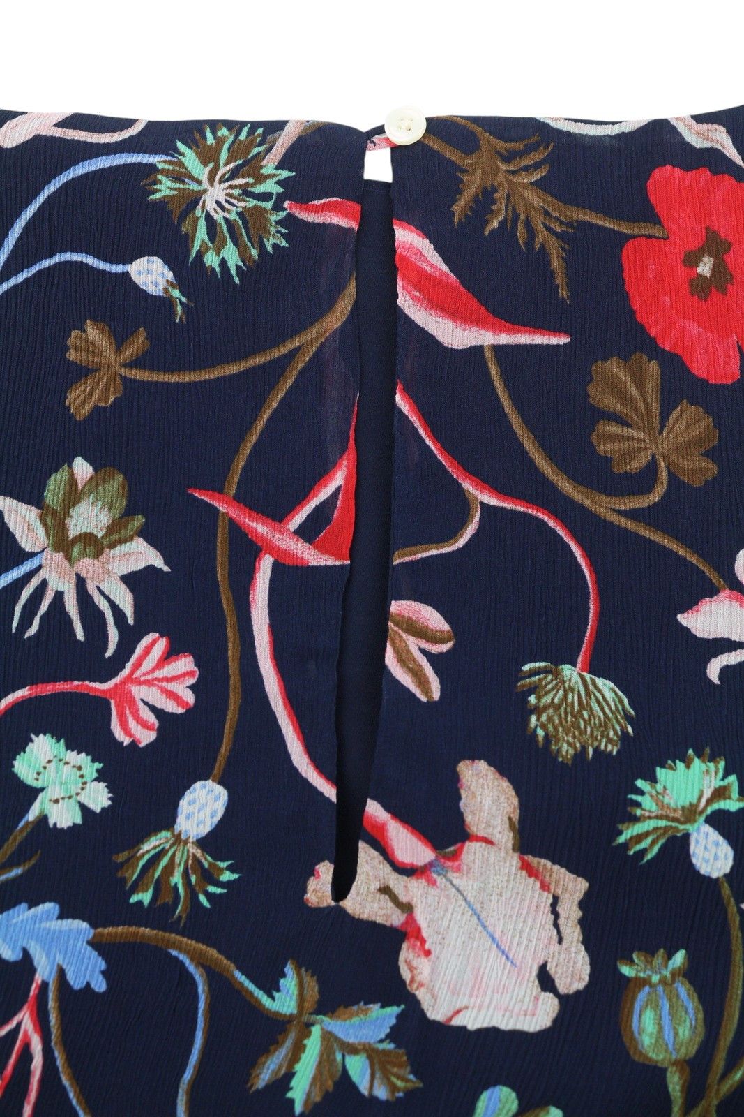 Gant WILD FLORAL BOATNECK EU36 Classic Blue Mini Dress 87731 Size S / US 4 / IT 40 - 7 Thumbnail