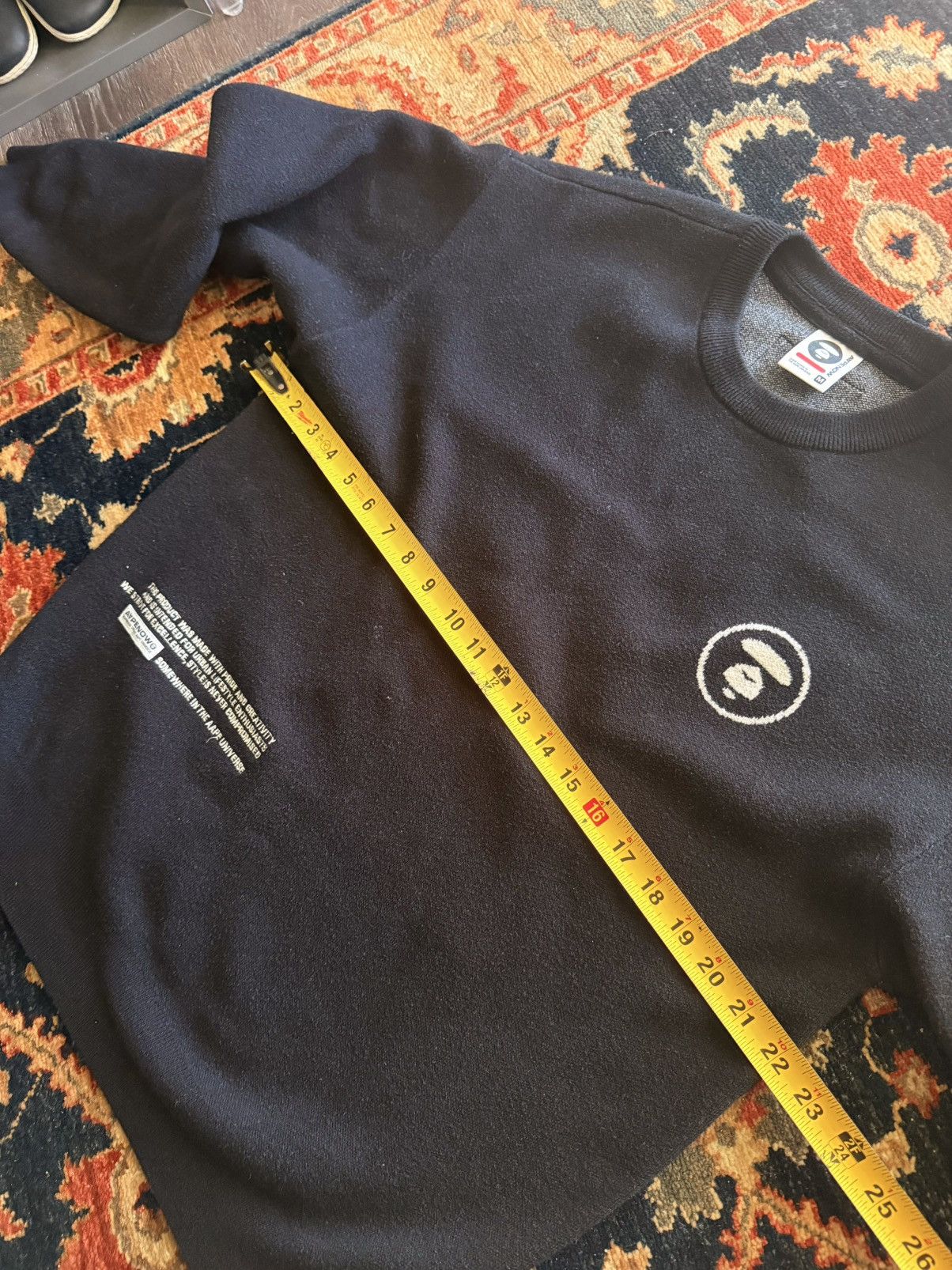 Aape Aape Sweatshirt Crewneck By Bathing Ape Men Double Sided Size US M / EU 48-50 / 2 - 5 Thumbnail