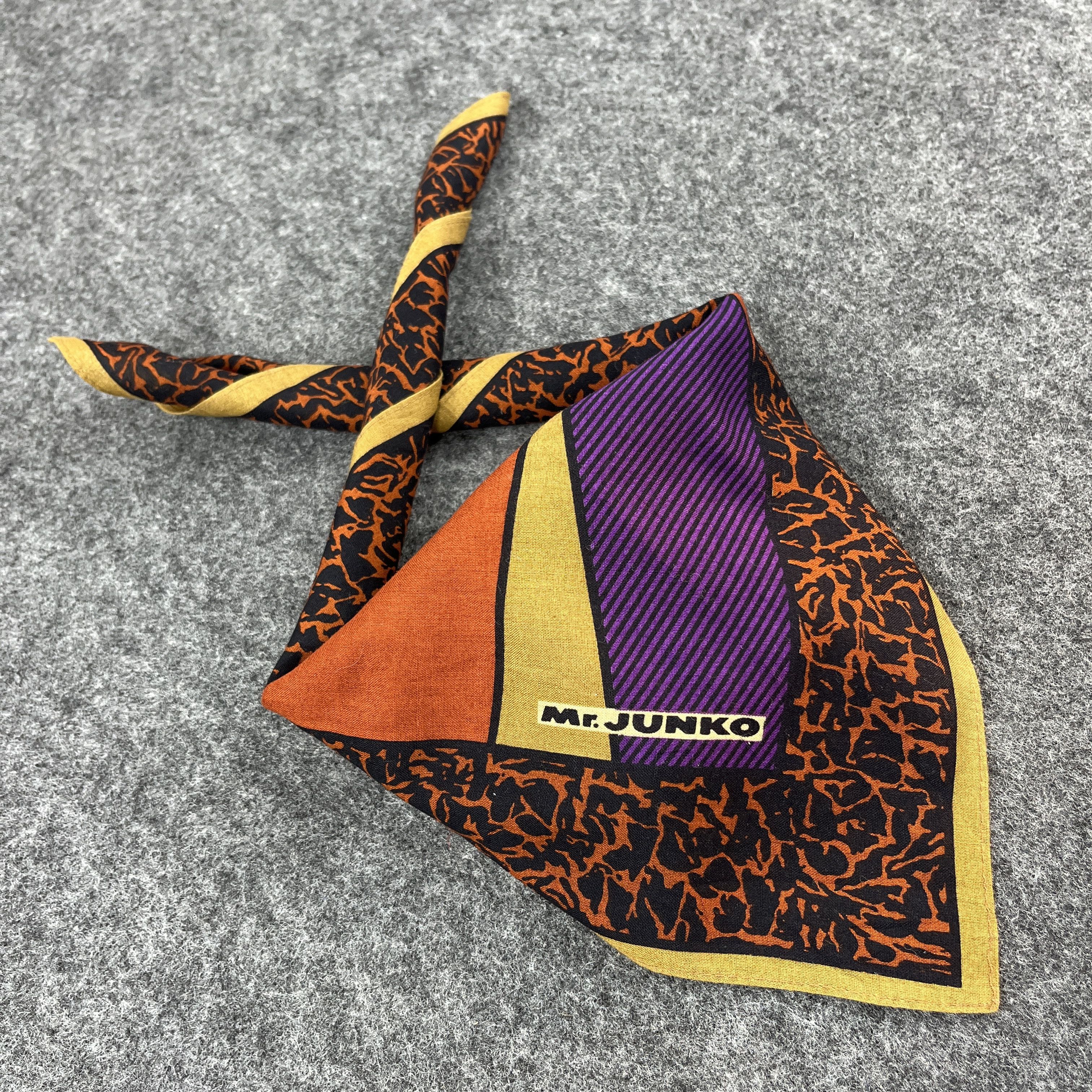 Mr. Junko × Vintage Mr. Junko Handkerchief / Bandana / Neckerchief B135 Size ONE SIZE - 2 Thumbnail