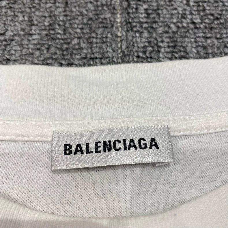 Balenciaga Balenciaga White Short Sleeve TShirt-2506 Size US XS / EU 42 / 0 - 3 Thumbnail
