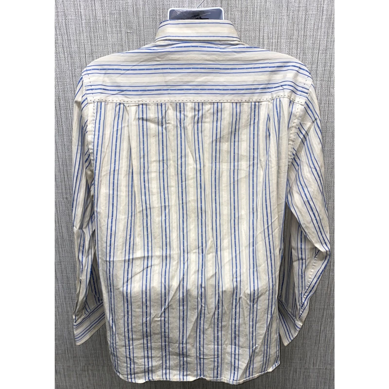 Tommy Bahama Tommy Bahama Shirt Mens White Cotton Long Sleeve Button-Up Striped Size L Size US L / EU 52-54 / 3 - 5 Thumbnail
