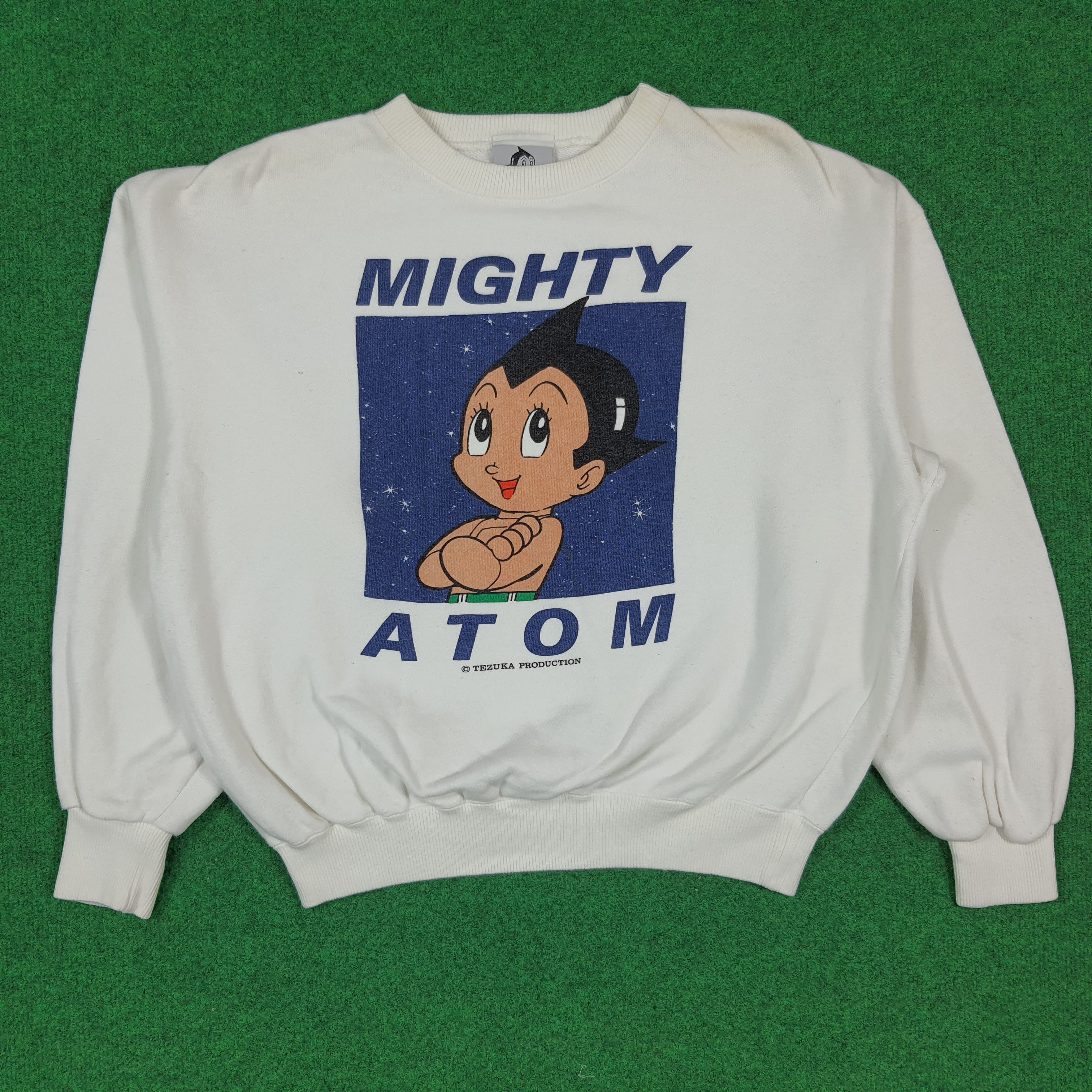 Japanese Brand Vintage 90s Bandai Mighty Atom Boy Sweatshirt C293N6 Size US L / EU 52-54 / 3 - 1 Thumbnail