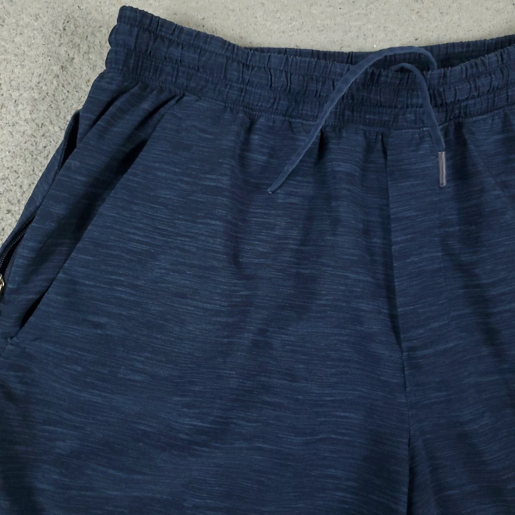 Lululemon Lululemon Shorts Mens M Blue Side Zipper Pocket Lace Tie Stretch Athletic Size US 31 - 2 Thumbnail
