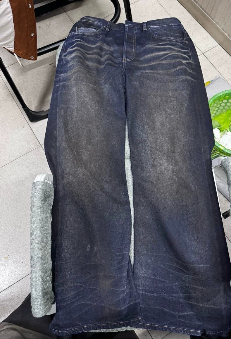 Acne Studios acne studios Mud stained dirty black pants 2504-Nextarrow Size US 28 / EU 44 - 1 Thumbnail