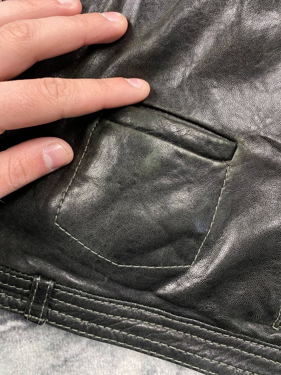 Hugo Boss Hugo Boss Leather Jacket Size US M / EU 48-50 / 2 - 6 Thumbnail