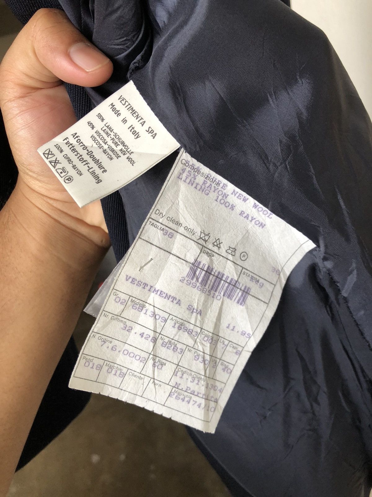 Giorgio Armani Giorgio Armani Single Breasted Blazer Jacket Blue Size XS / US 0-2 / IT 36-38 - 15 Thumbnail