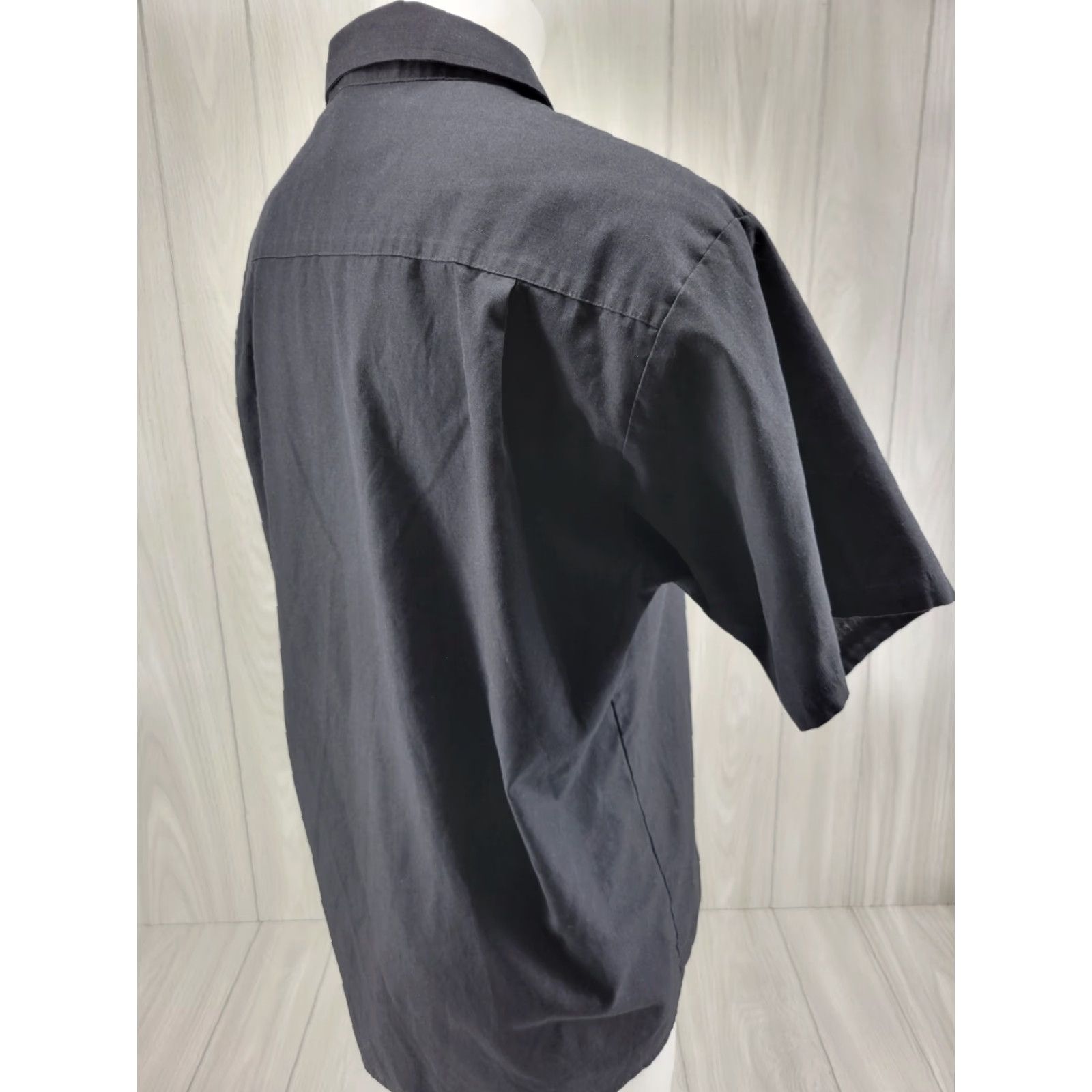 Vintage Goolsby Customs Work Shirt Mens Large Black Shirt Short Sleeve Mens L Black Goolsby Customs Work Shirt Size US L / EU 52-54 / 3 - 5 Thumbnail
