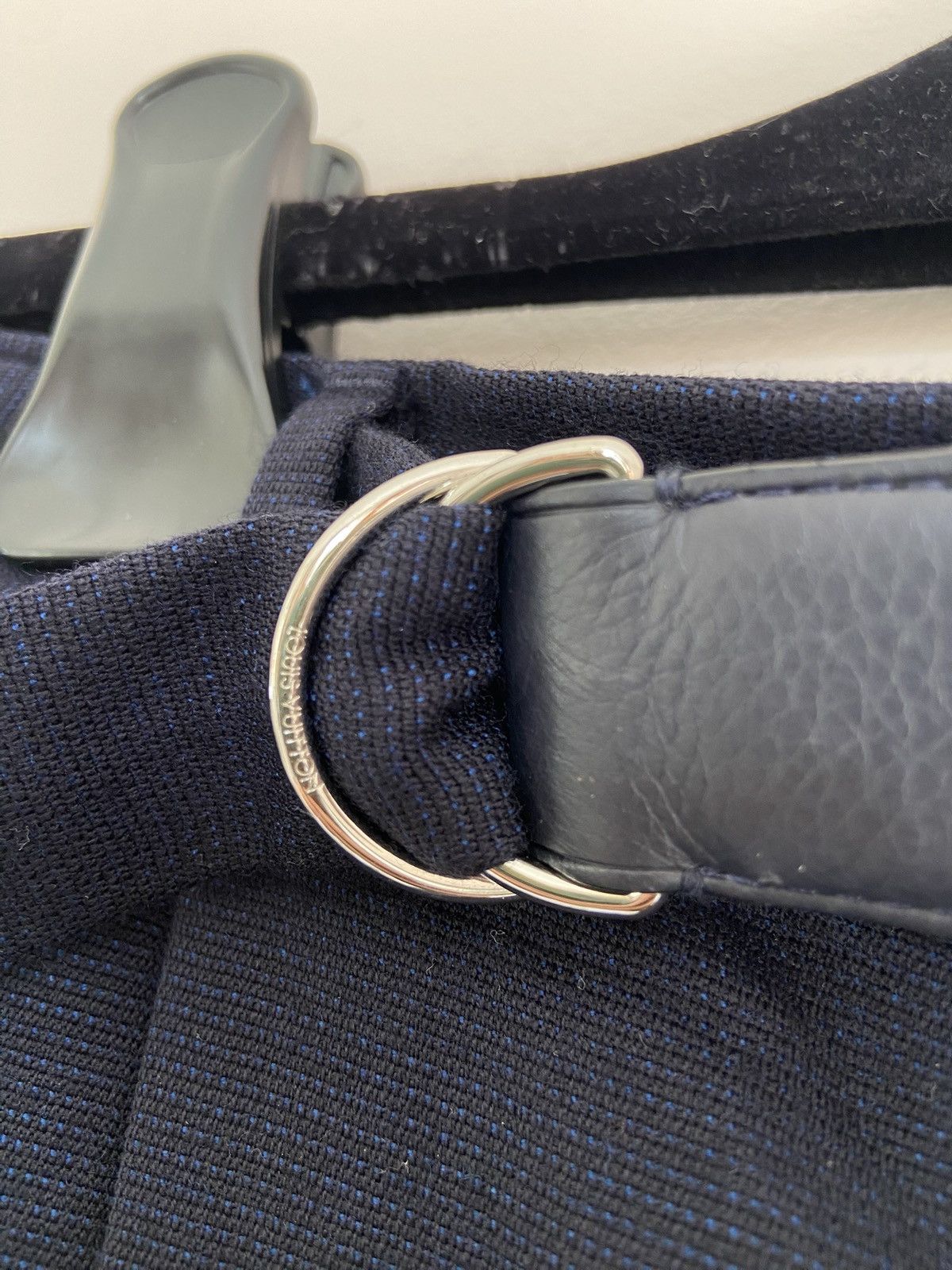 Louis Vuitton Louis Vuitton Navy Blue Formal Belt Trouthers Size US 28 / EU 44 - 3 Thumbnail
