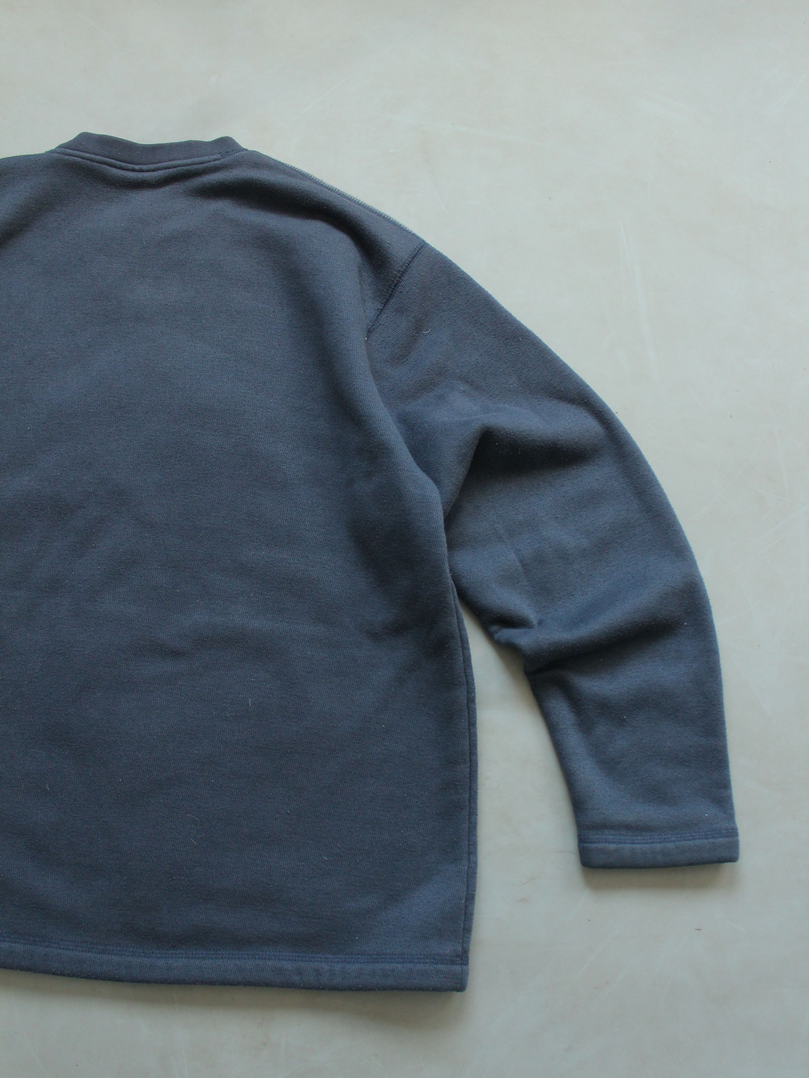 Quicksilver Quiksilver Navy Fly Away Sweatshirt big logo embroidery mens Size US XL / EU 56 / 4 - 6 Thumbnail