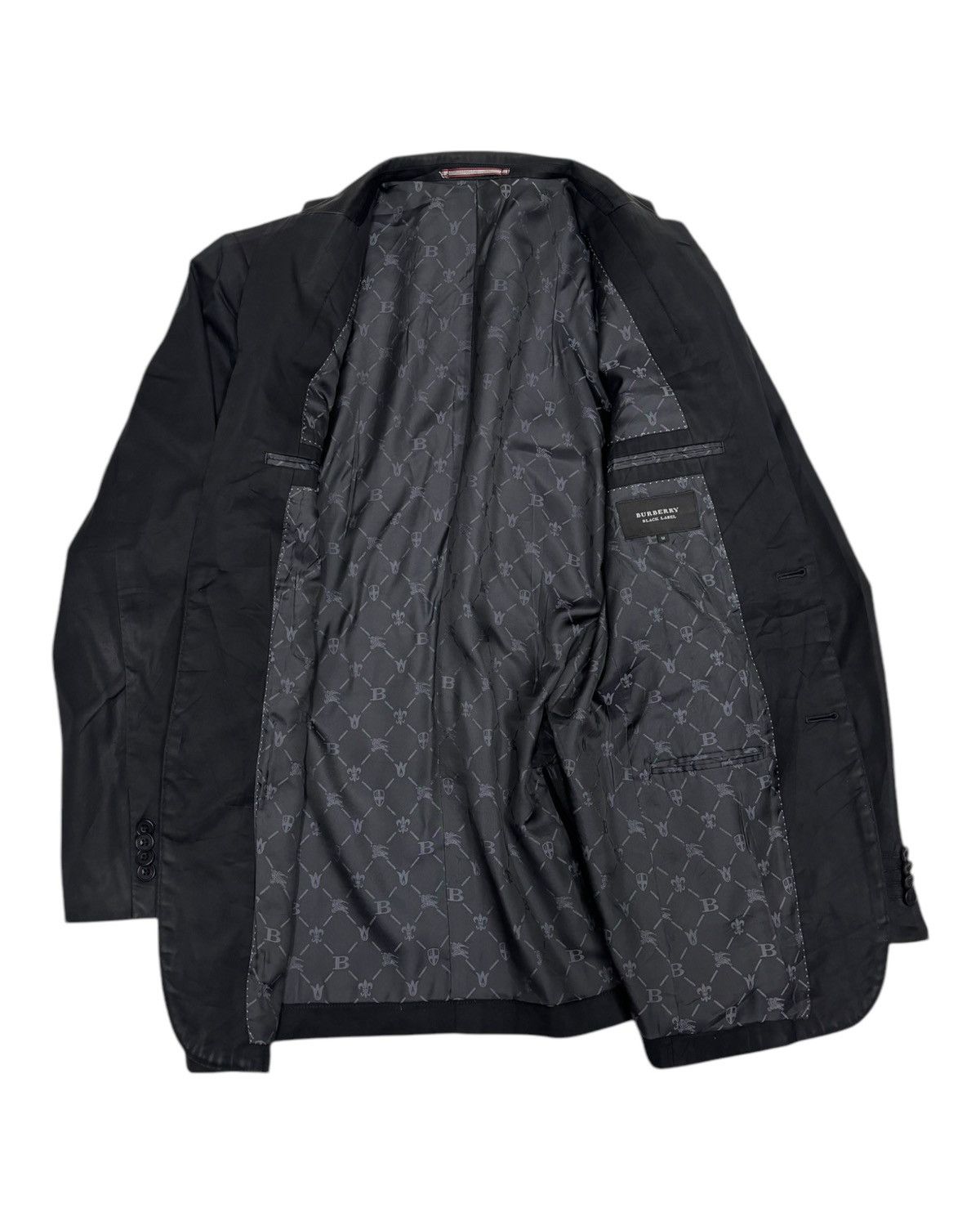 Black Label × Burberry × Burberry Prorsum ❤️‍🔥BURBERRY BLACK LABEL BUTTON BLAZER JACKET Size US M / EU 48-50 / 2 - 3 Thumbnail