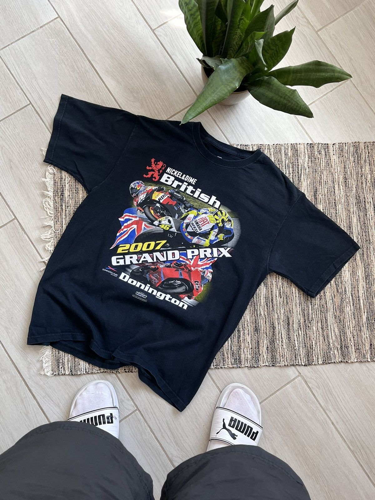 Vintage Vintage Grand Prix MOTO Tshirt 2007 racing Size US L / EU 52-54 / 3 - 1 Thumbnail