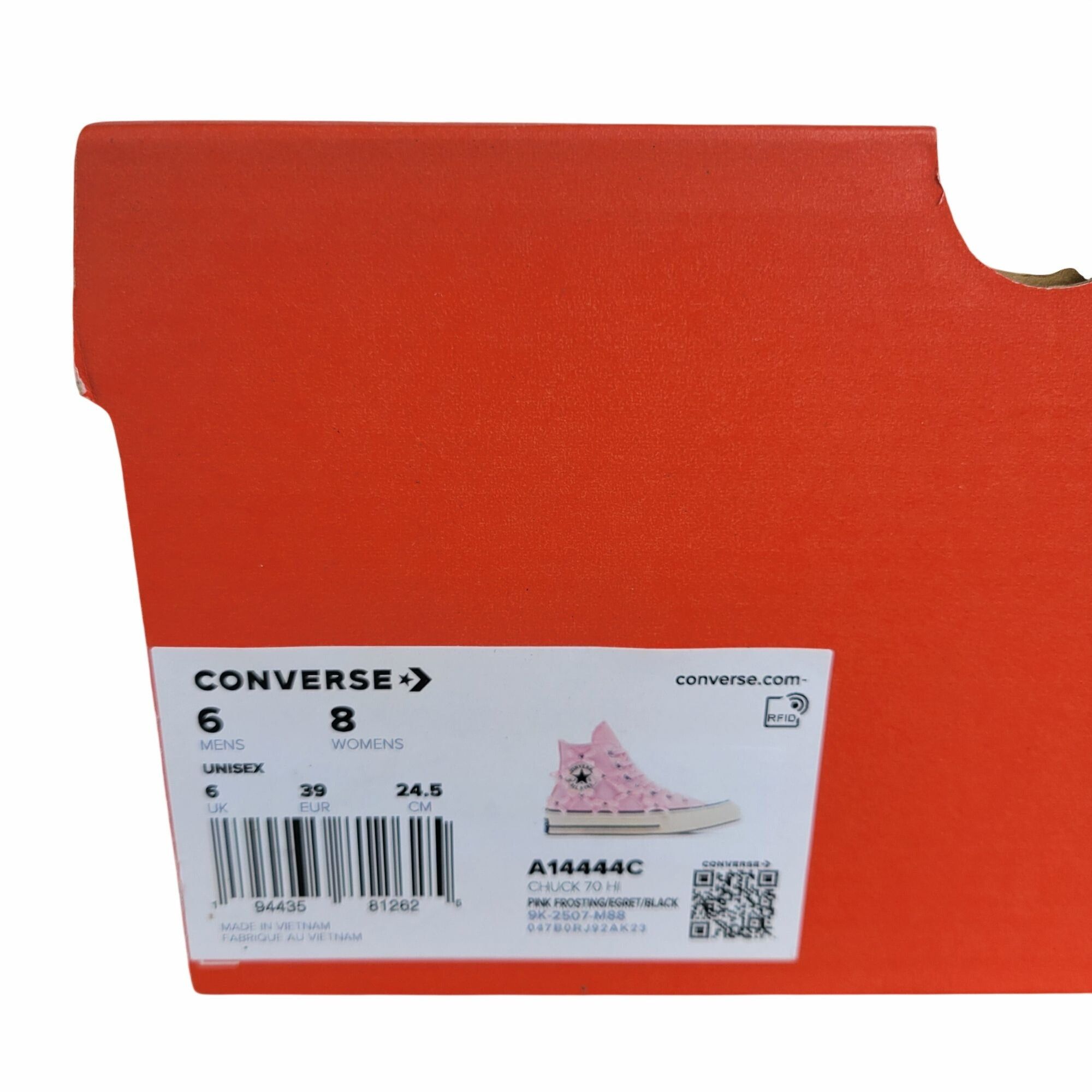 Converse ⭐Converse Chuck 70 Hi Bow Edgy Studded Size 6 Men's Shoes Sn Size US 6 / EU 39 - 8 Thumbnail
