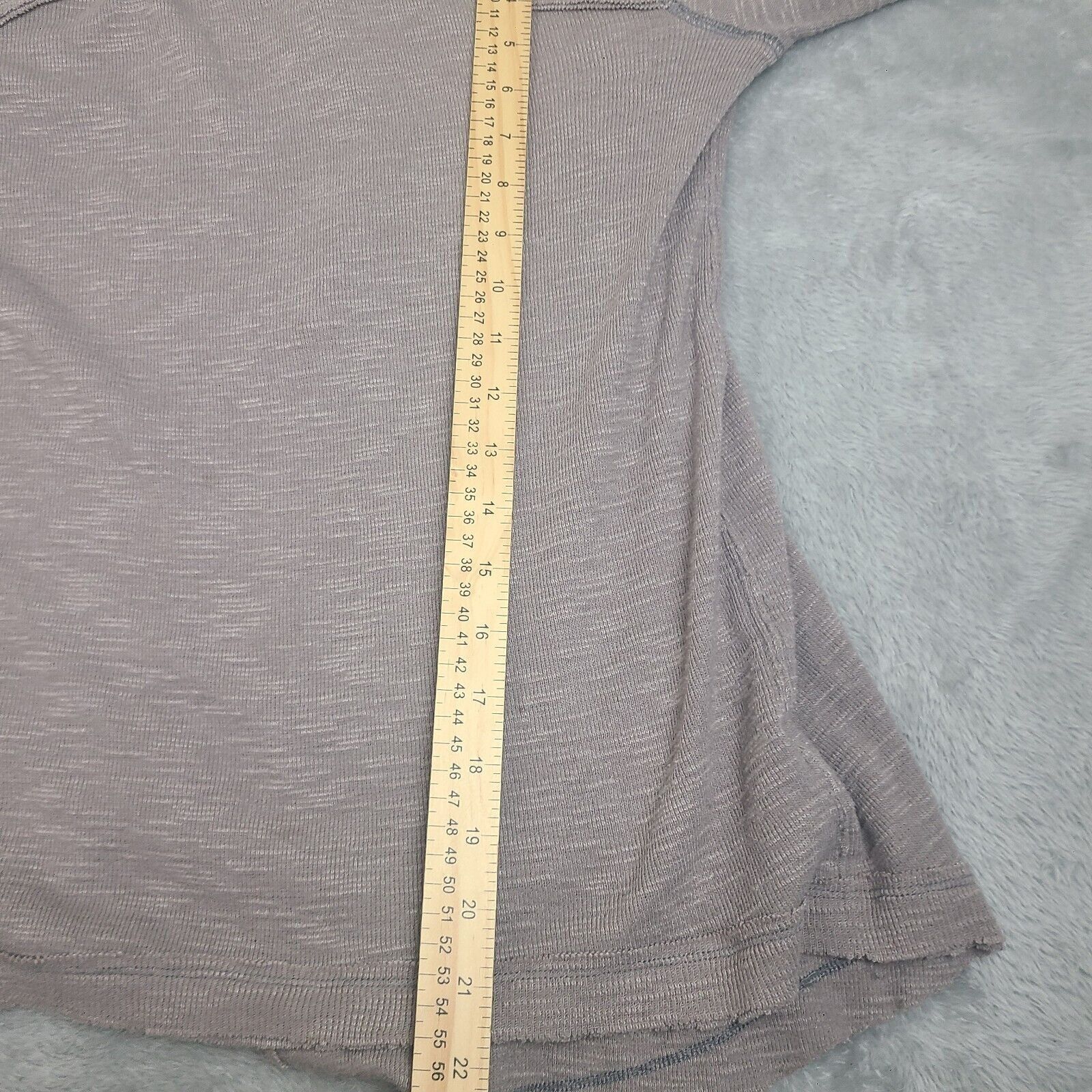 Free People Free People We The Split Back Turtleneck Stone Taupe Gray Lo Size S / US 4 / IT 40 - 4 Thumbnail