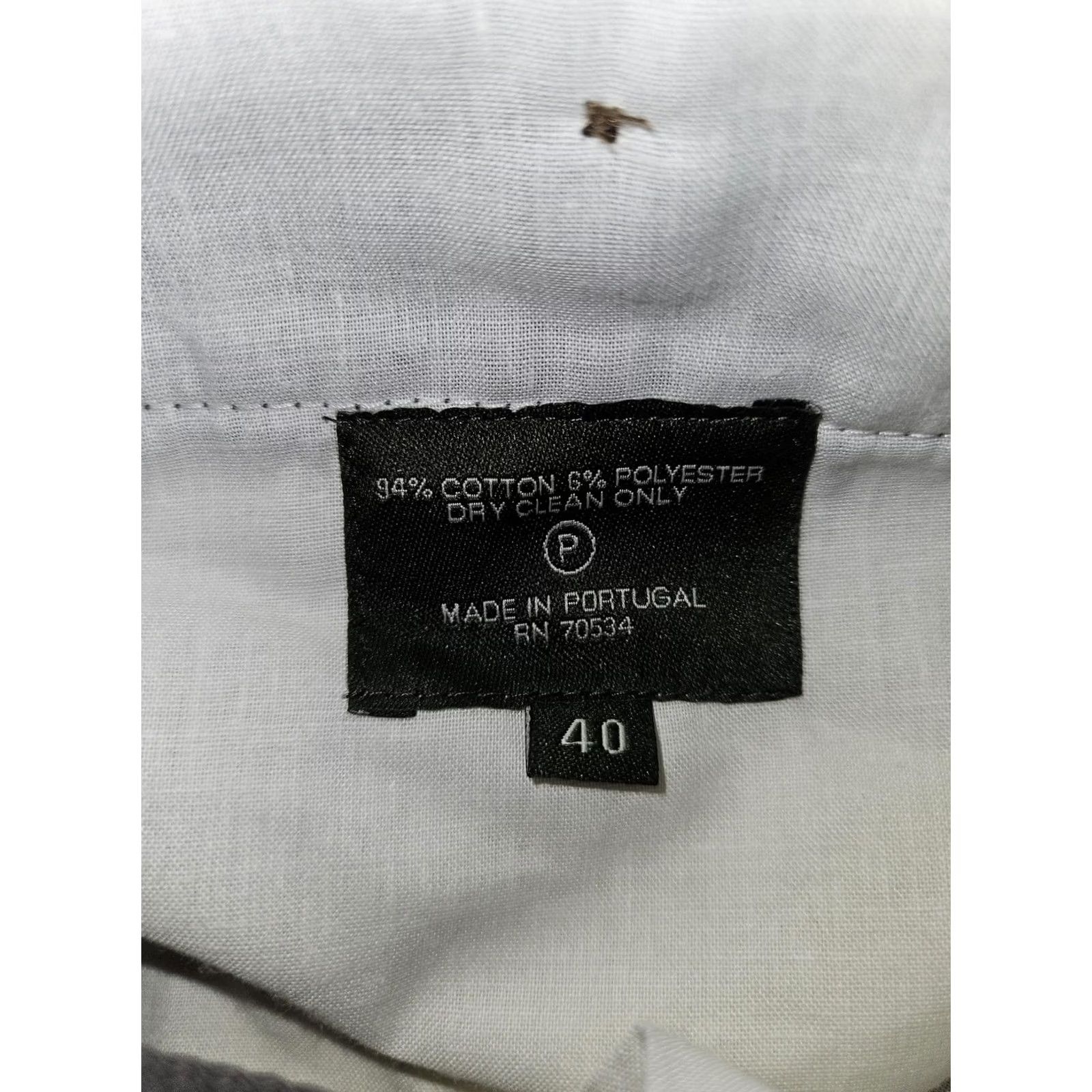 Orvis Orvis Bozmn Cord Pant Mens 40x31 Gray Chino Corduroy Straight Leg Regular Fit Pockets Size US 40 / EU 56 - 3 Thumbnail