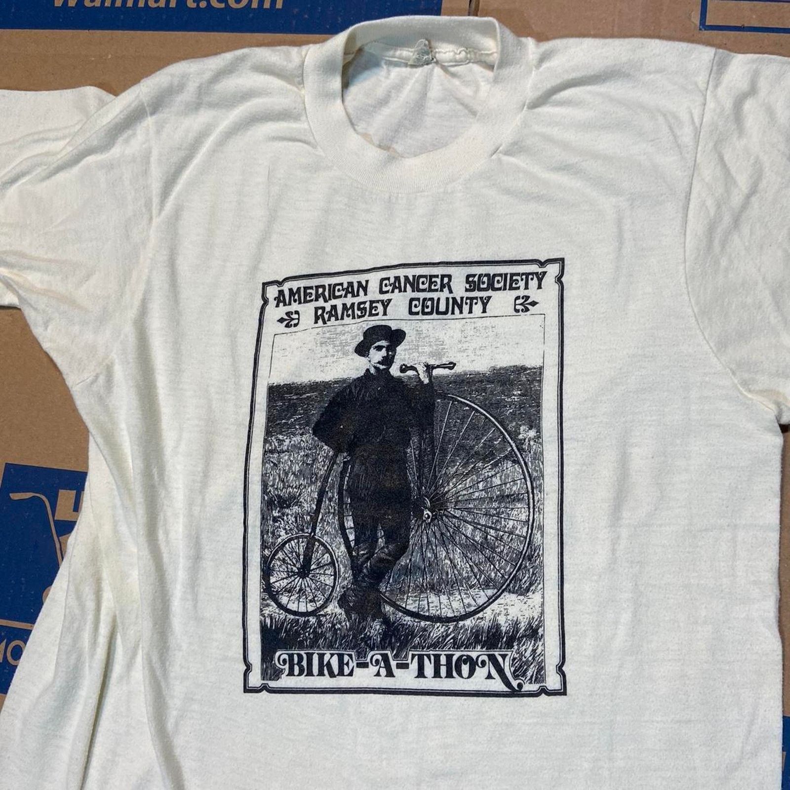 Other 90s american cancer society tee Size US L / EU 52-54 / 3 - 4 Thumbnail