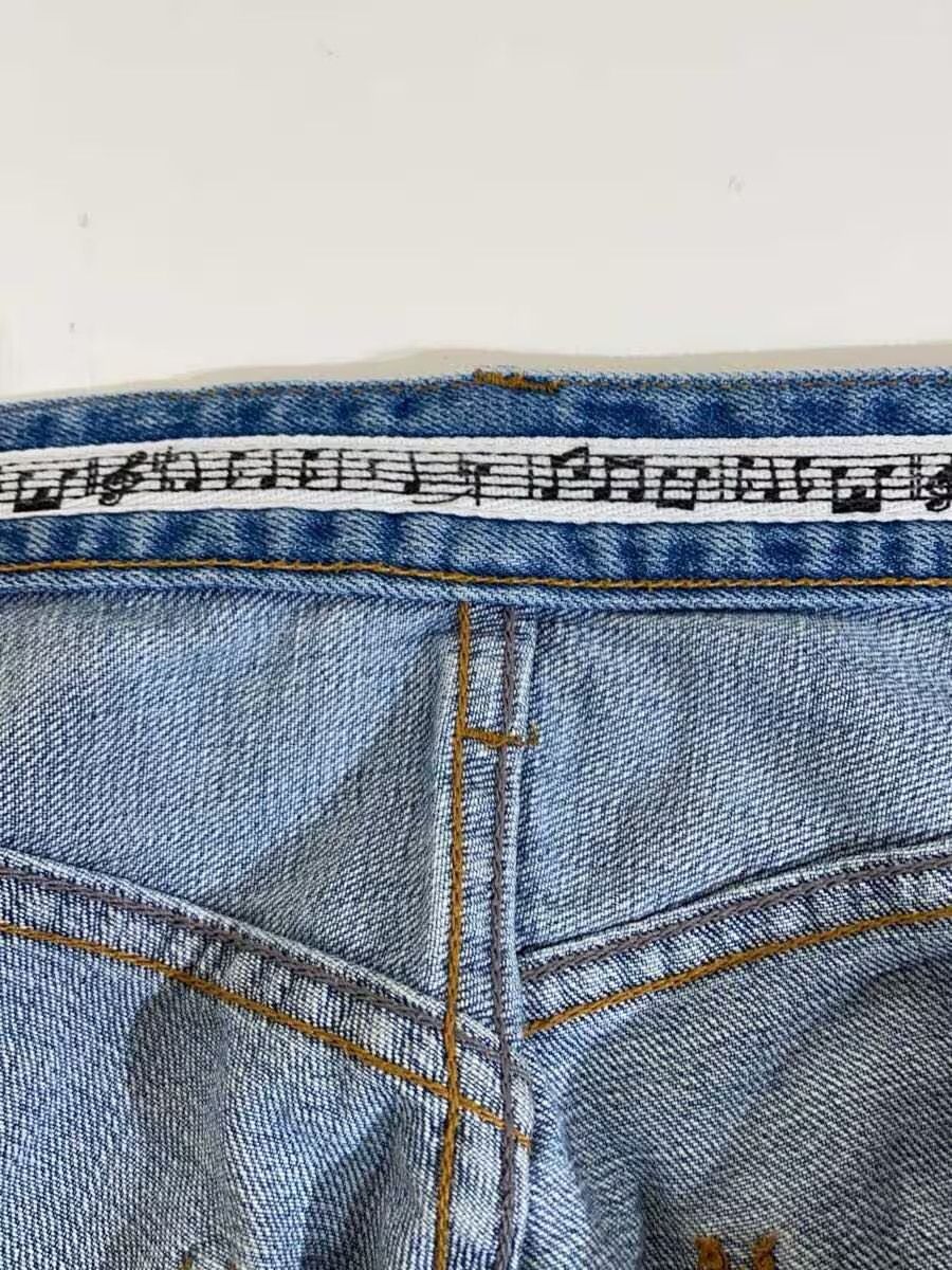 Number (N)ine Distressed Paint Splatter Denim Jeans Size US 31 - 5 Thumbnail