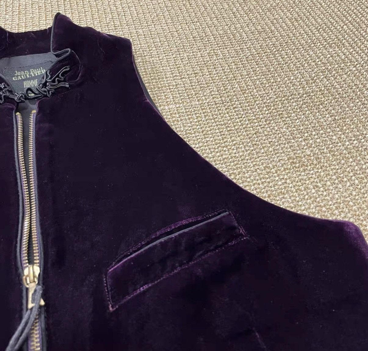 Jean Paul Gaultier Jean Paul Gaultier Velvet Waistcoat J29 Size US M / EU 48-50 / 2 - 4 Thumbnail
