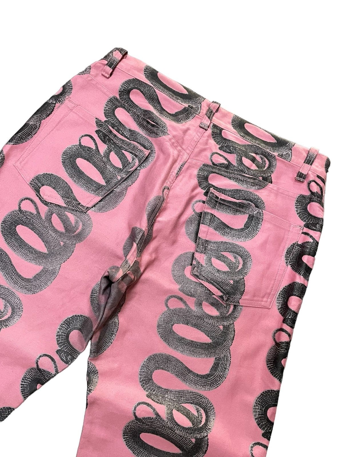 Hysteric Glamour 90s Archive Hysteric Glamour Artisanal Snake Flared Jeans Size US 29 - 17 Thumbnail