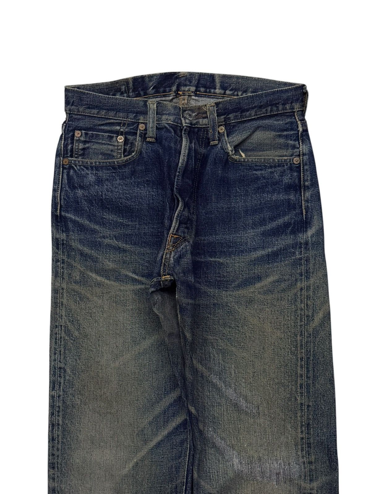 Denime Vintage 90s DENIME Lot 87 Selvedge Denim Jeans Japan | W29 Size US 29 - 4 Thumbnail