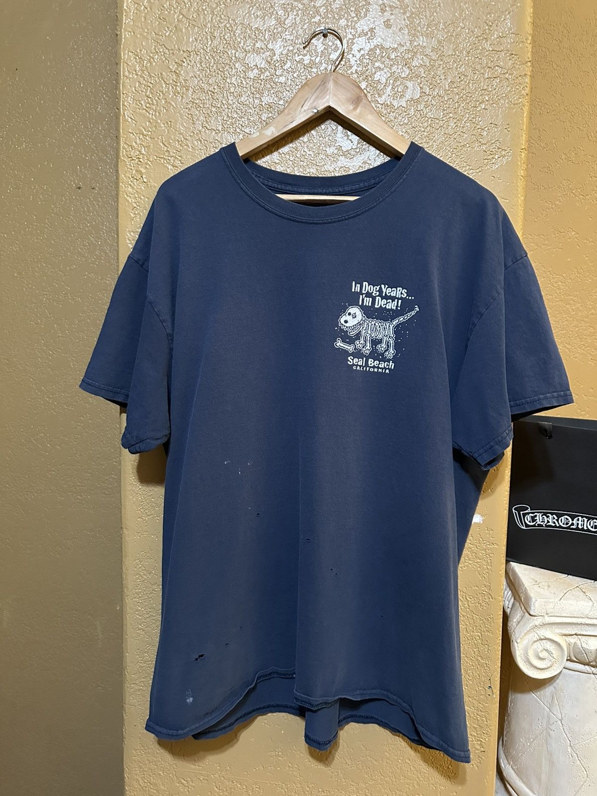 Vintage vtg distressed faded In Dog Years I’m Dead tee xl Size US XL / EU 56 / 4 - 2 Thumbnail