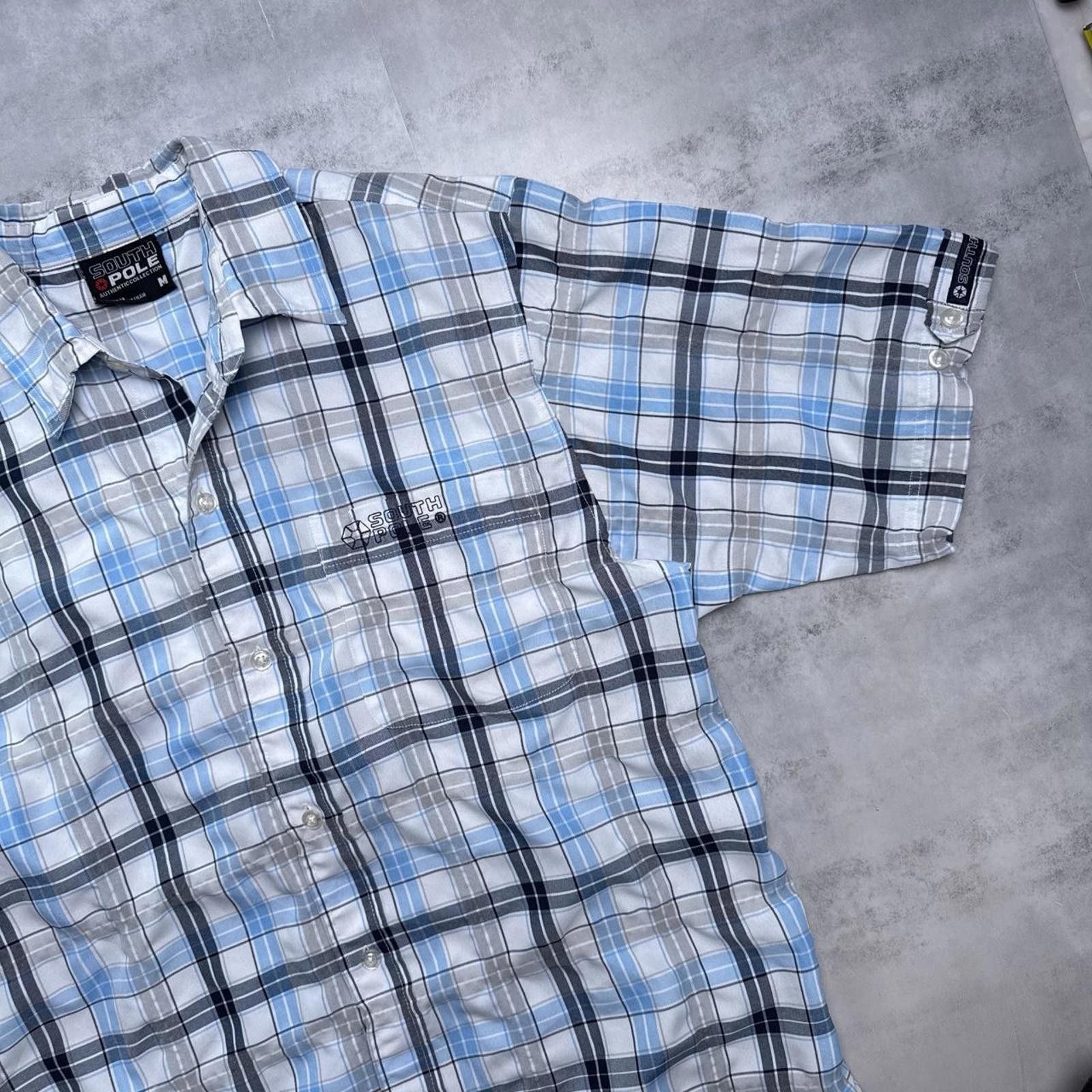 Southpole Y2K Southpole 00s Plaid Button Up Shirt Size US M / EU 48-50 / 2 - 3 Thumbnail