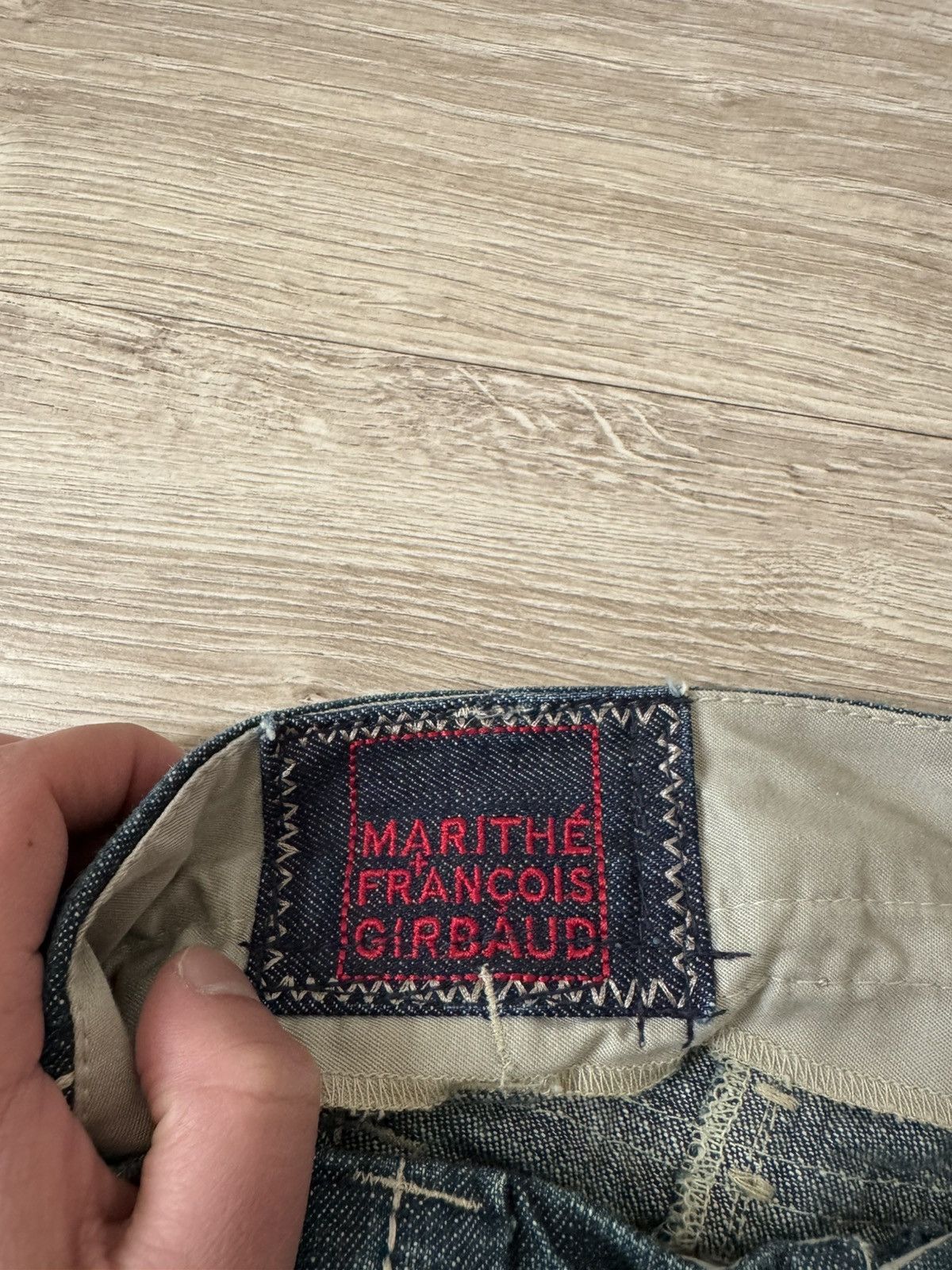 Marithe + Francois Girbaud Vintage Y2K Marithe Francois Girbaud Denim Breeches Capri Size 28" / US 6 / IT 42 - 7 Thumbnail