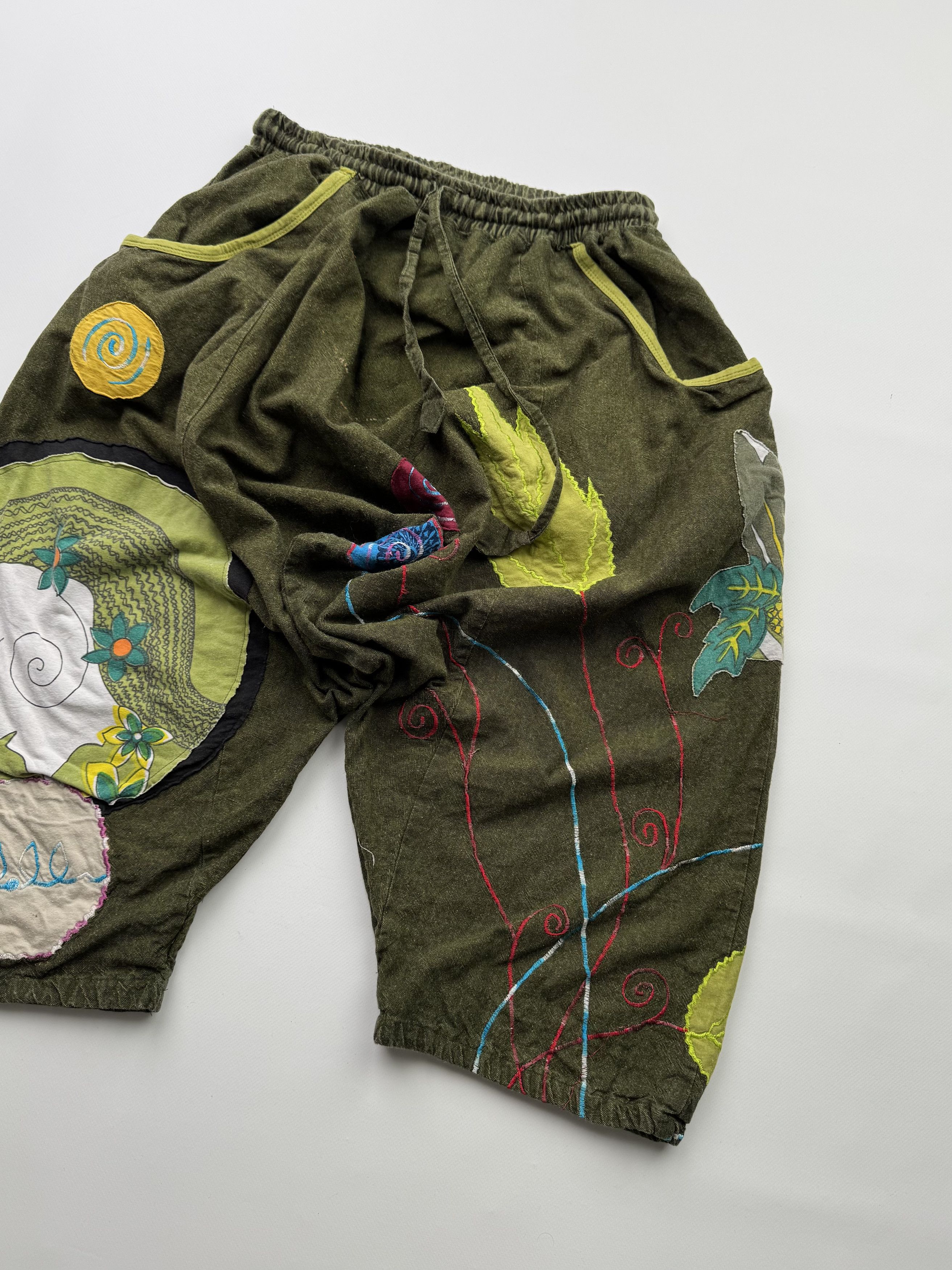 Japanese Brand Vintage Parachute Shorts B581(V277)E2 Size US 32 / EU 48 - 3 Thumbnail