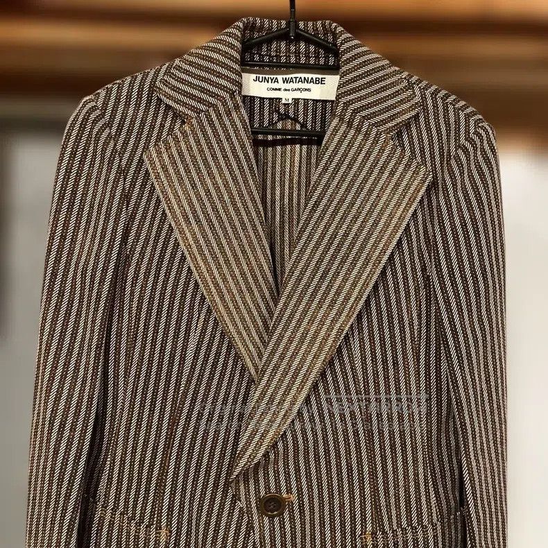 Junya Watanabe Junya Watanabe Striped Jacket Size US M / EU 48-50 / 2 - 2 Thumbnail