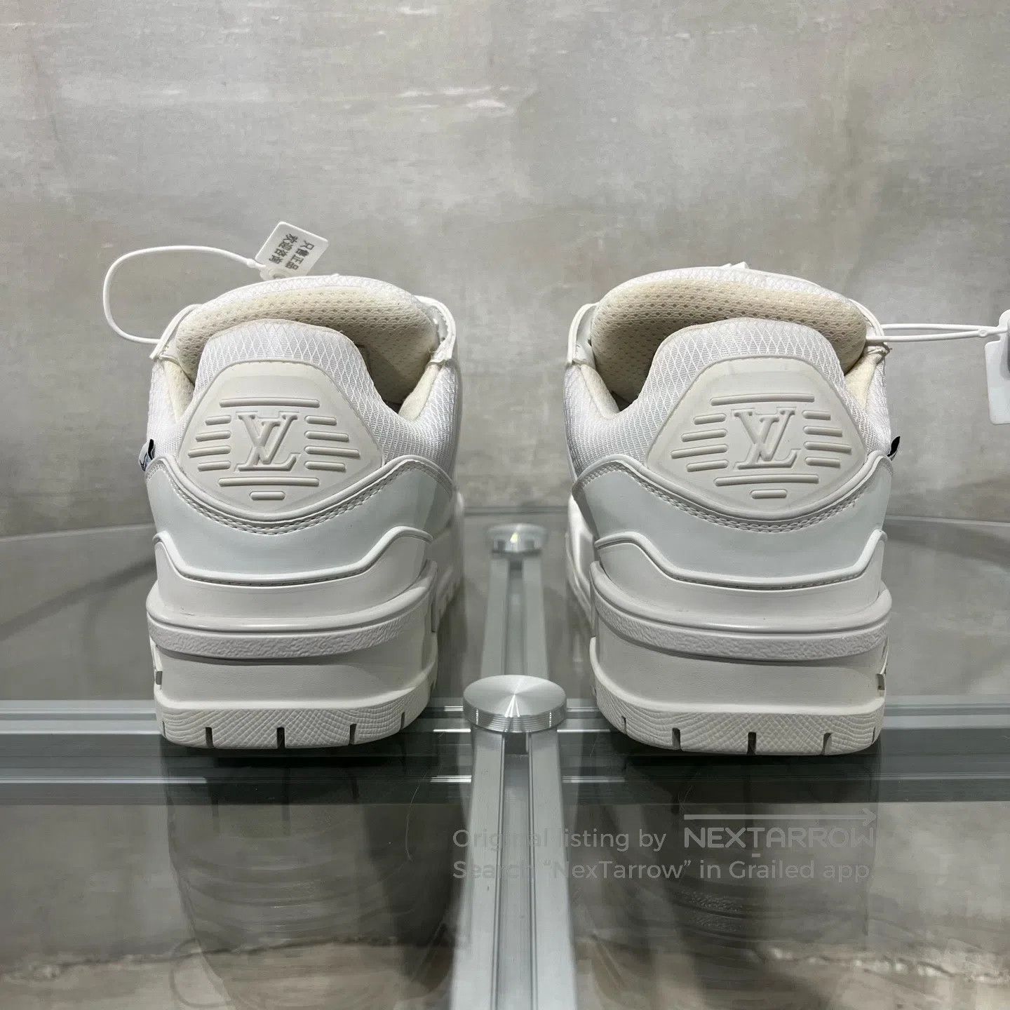 Louis Vuitton Louis Vuitton SKI Trainer Series White Plump Ding shoes Size US 7.5 / EU 40-41 - 6 Thumbnail