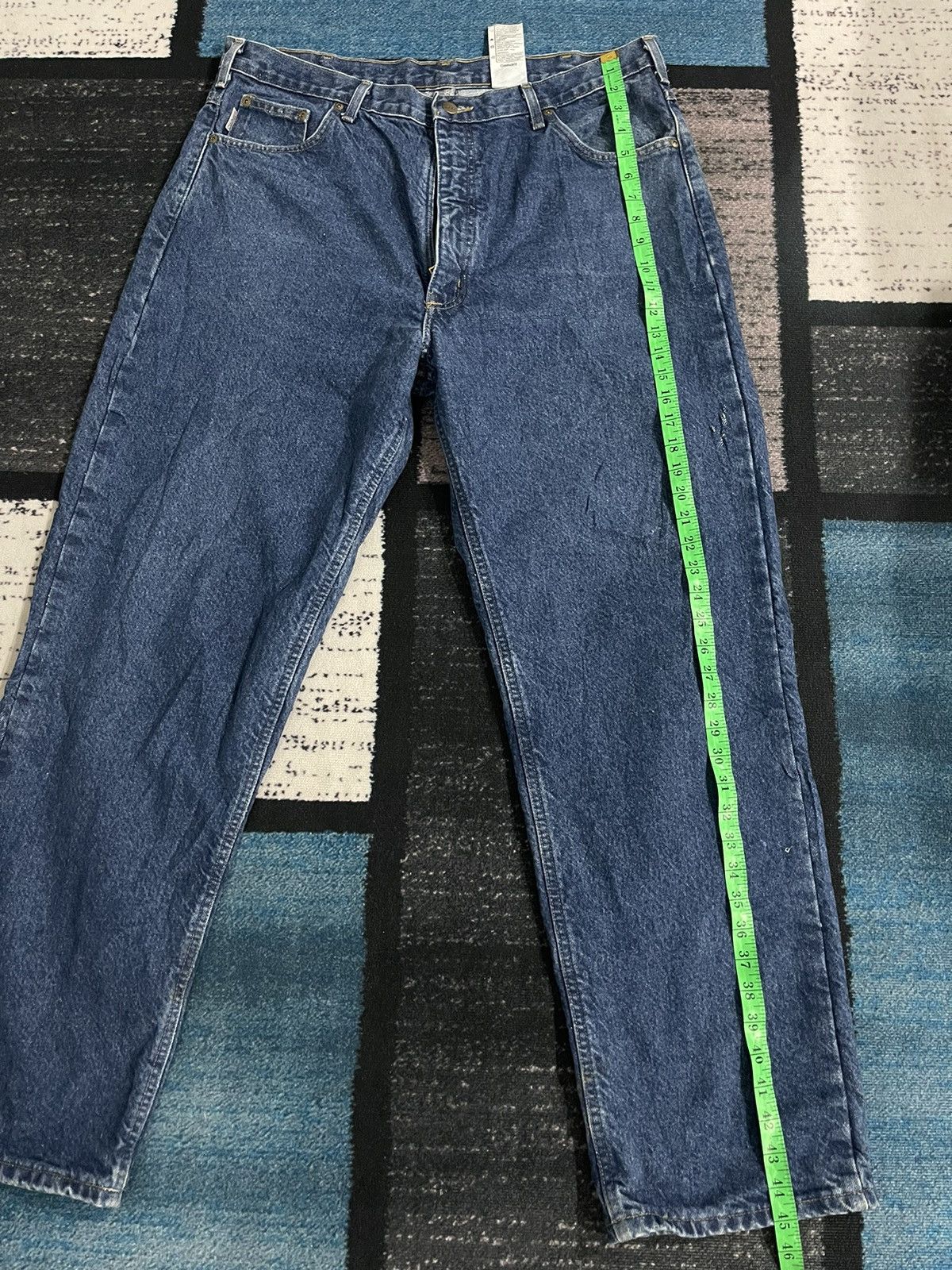 Carhartt Carhartt Mens Denim Blue Jeans Size US 38 / EU 54 - 15 Thumbnail