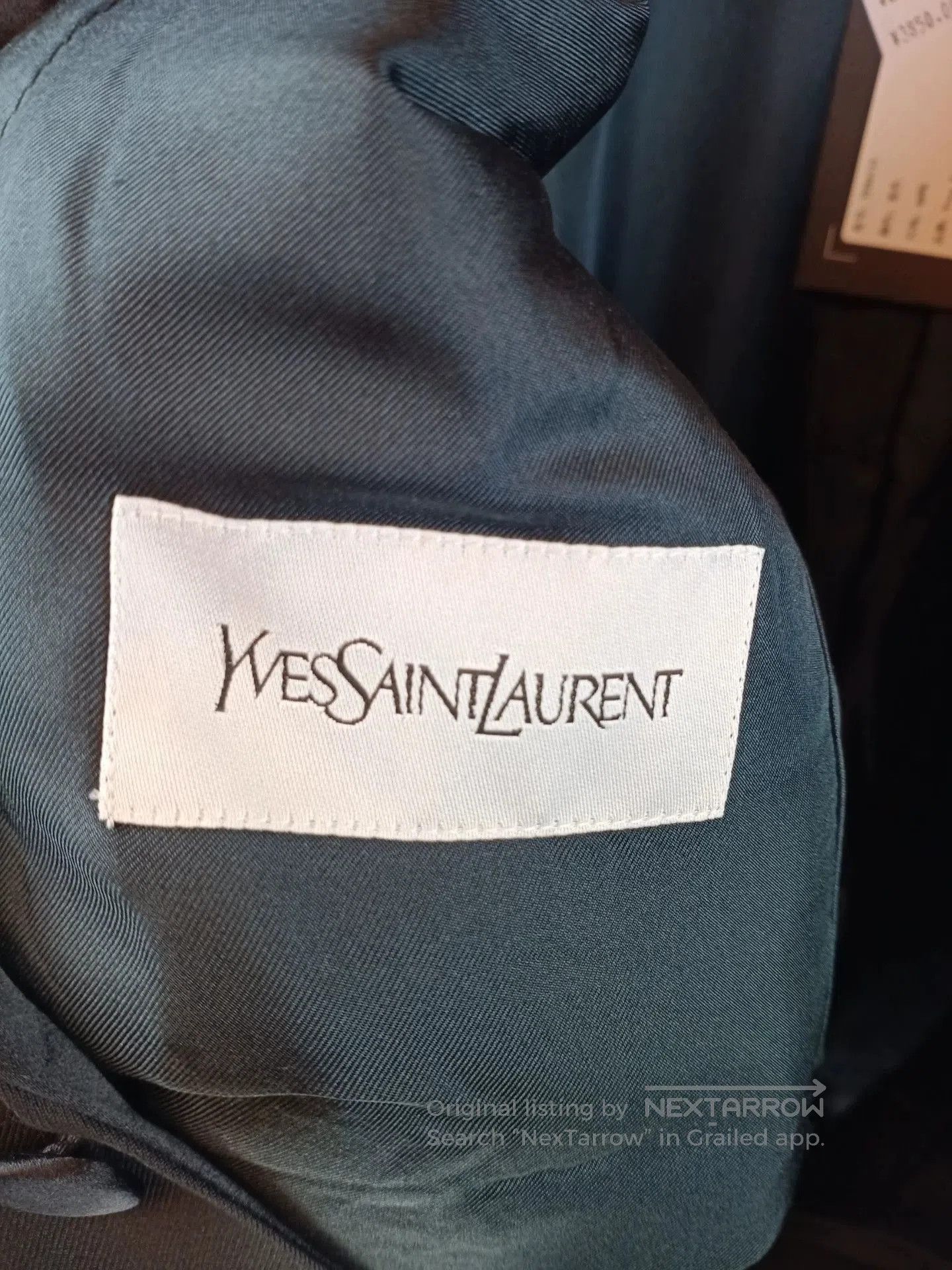 Saint Laurent Paris Yves Saint Laurent Men's Black Suit. Size US M / EU 48-50 / 2 - 5 Thumbnail
