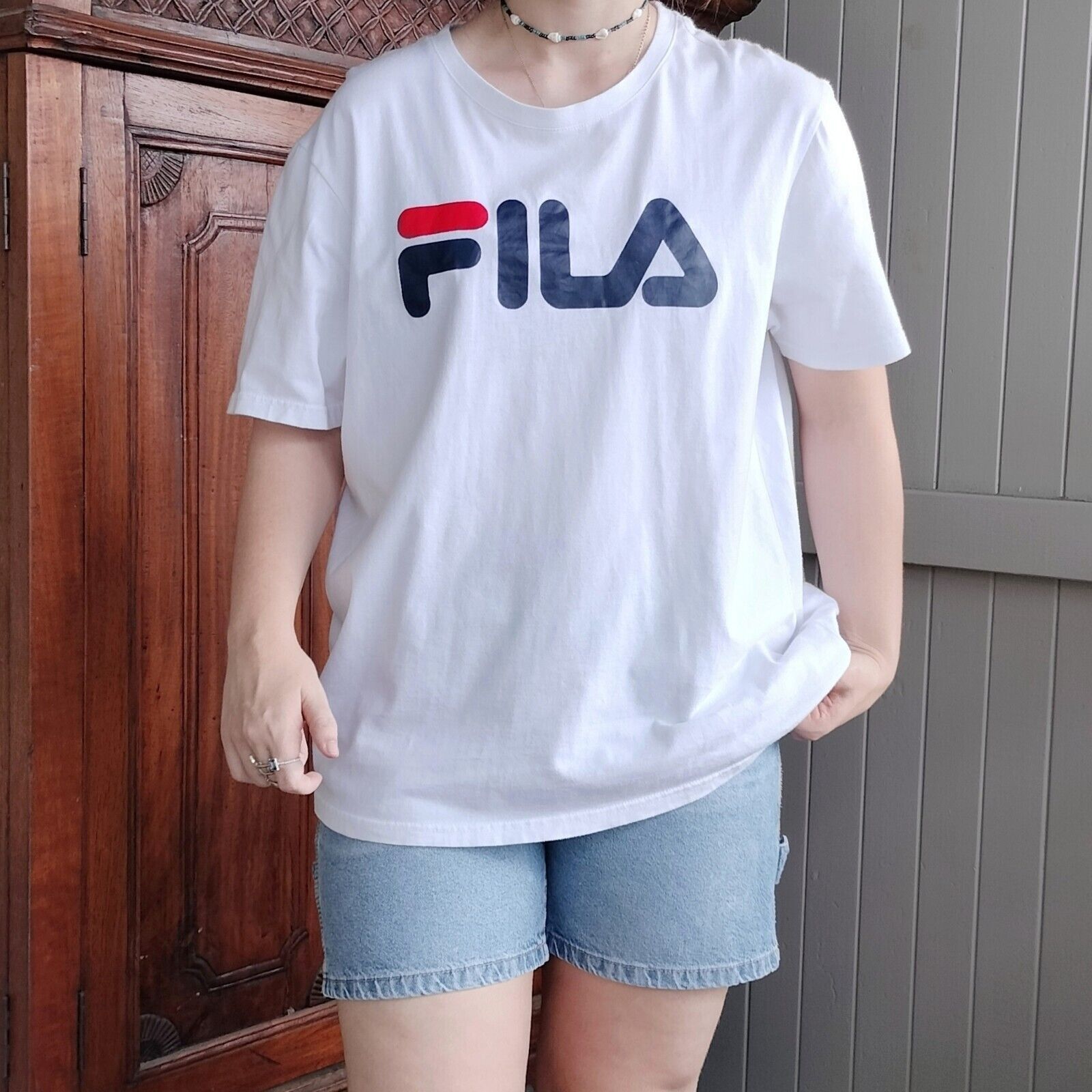 Fila Fila Mens T Shirt Short Sleeve Crew Neck Graphic Print Size US XXL / EU 58 / 5 - 1 Thumbnail