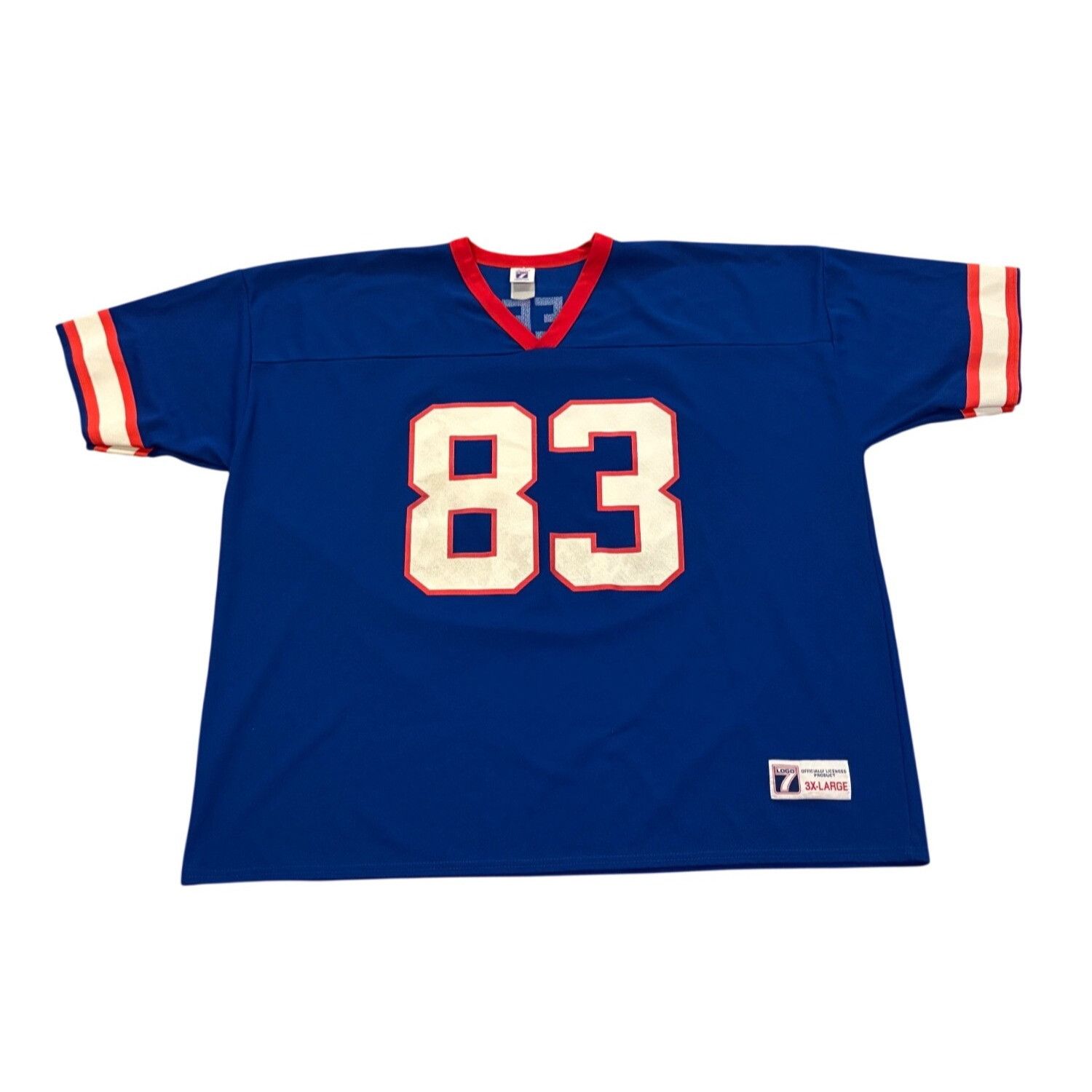 Logo 7 Vintage 90s Logo 7 Buffalo Bills Andre Reed #83 NFL Football Size US XXL / EU 58 / 5 - 2 Thumbnail