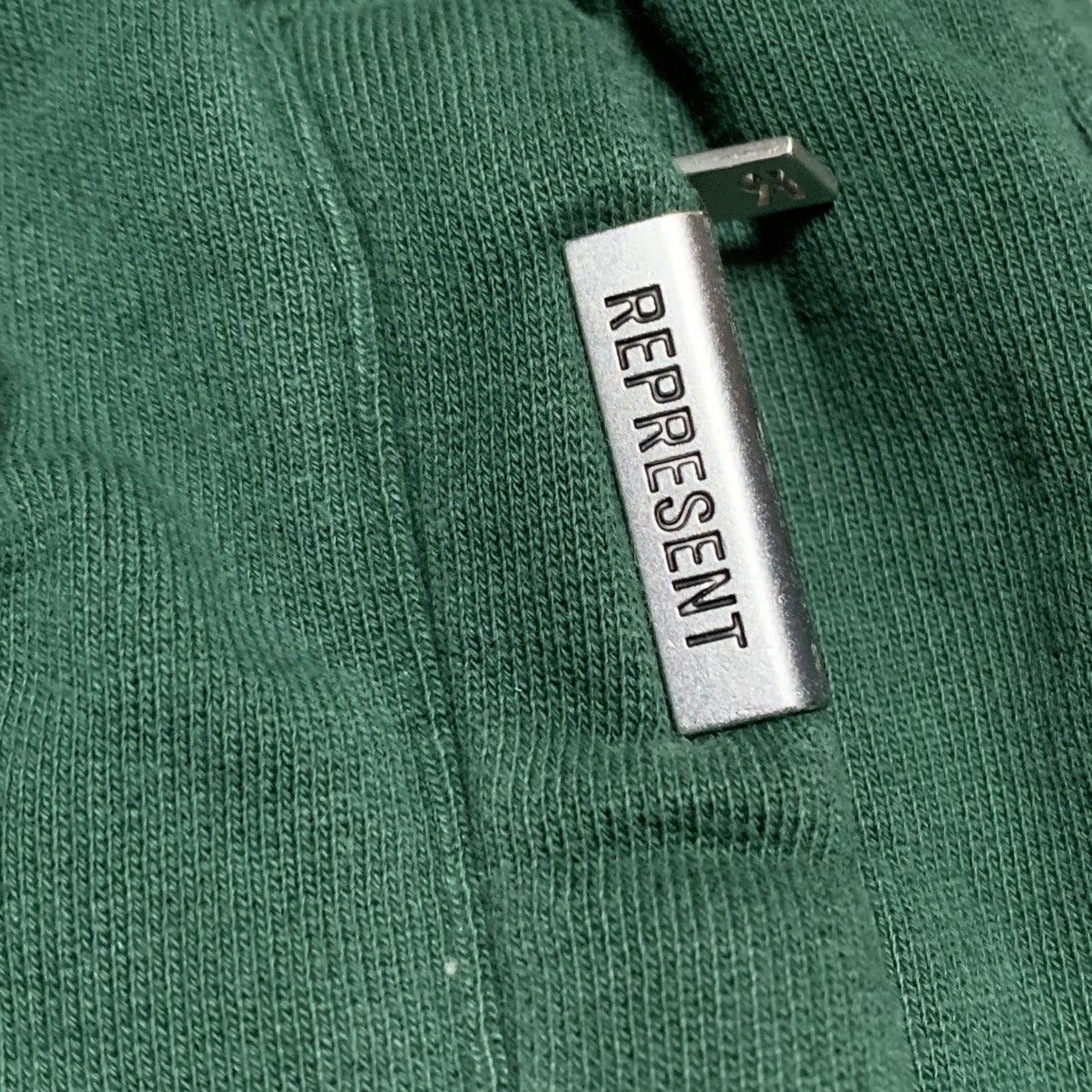 Represent Clo. Represent Medium Racing Team Green Sweatpants Jogger Bottoms Size US 32 / EU 48 - 6 Thumbnail
