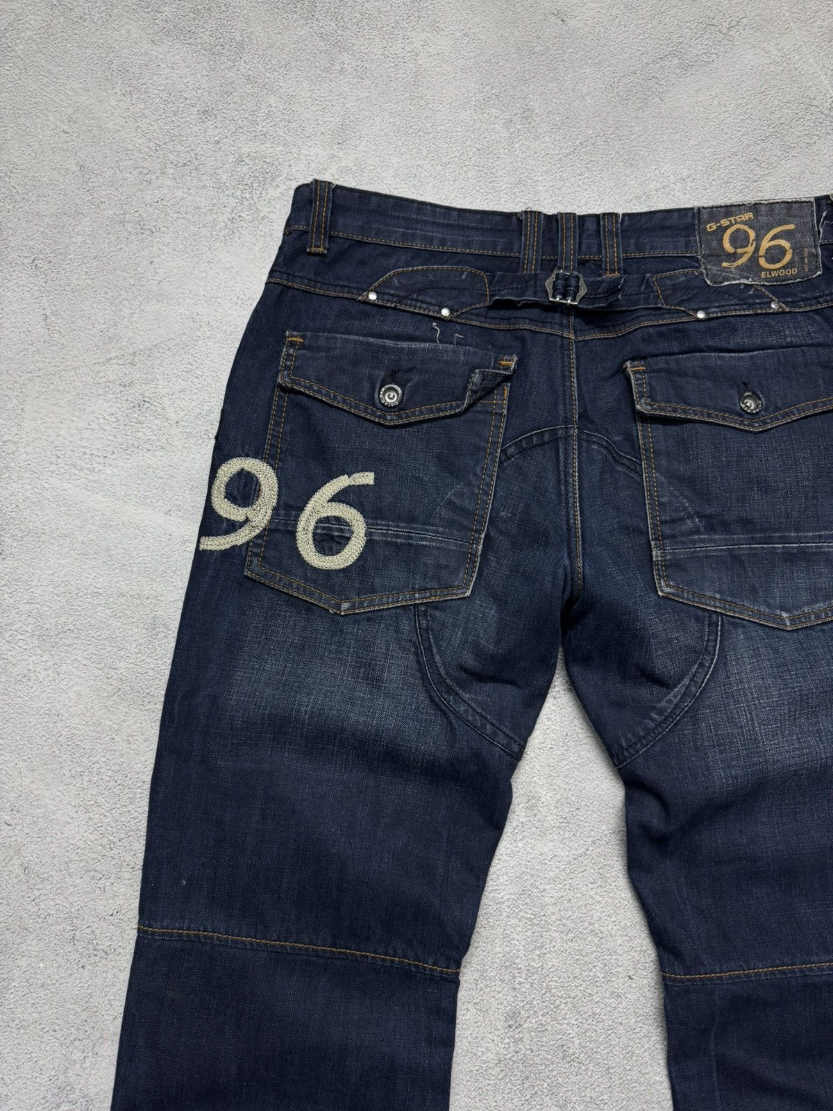 G-Star Vintage Y2k G Star Denim Jeans Big Logo 96 Size US 32 / EU 48 - 1 Thumbnail