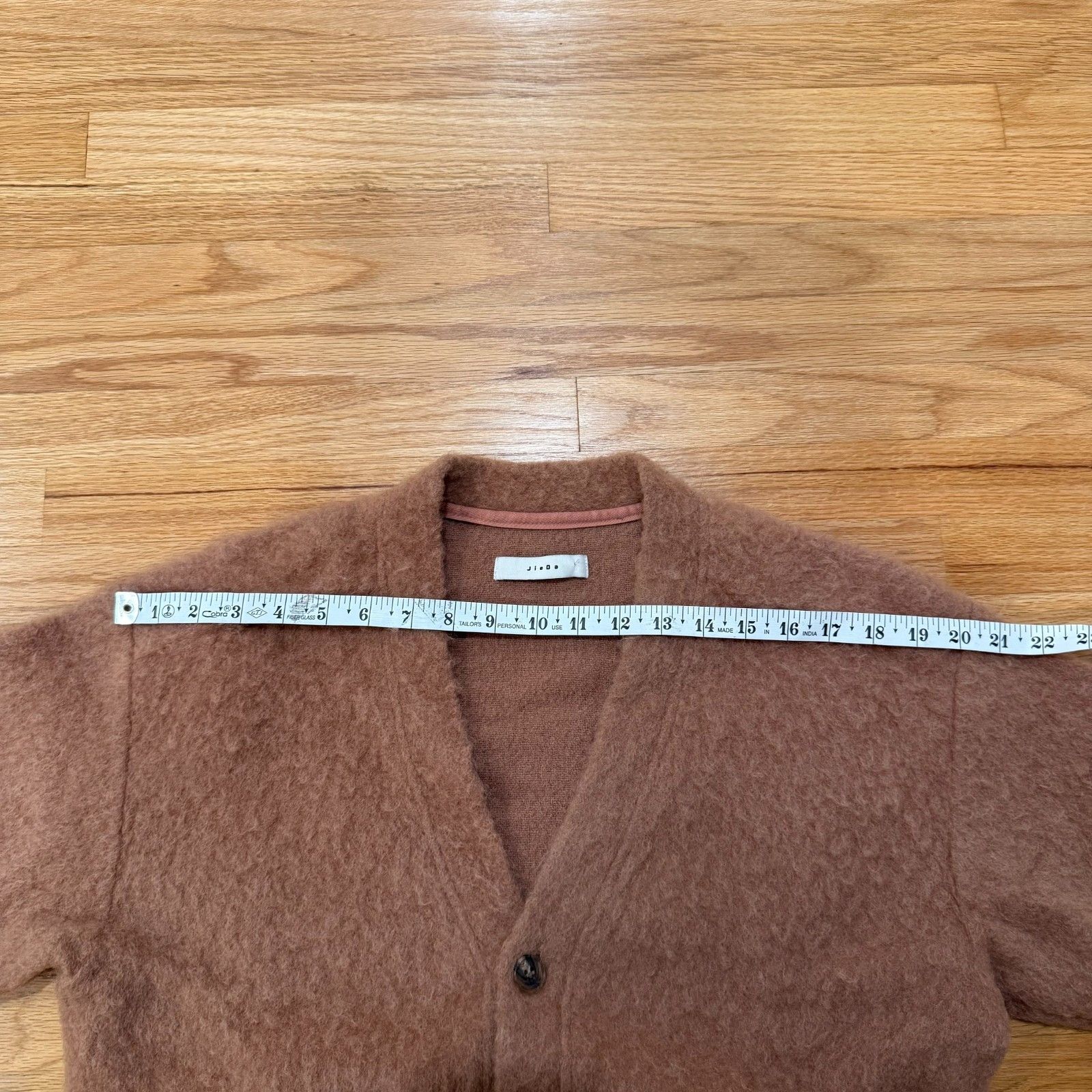 JieDa JieDa Japan Mauve Mohair Cardigan Small Size US S / EU 44-46 / 1 - 5 Thumbnail