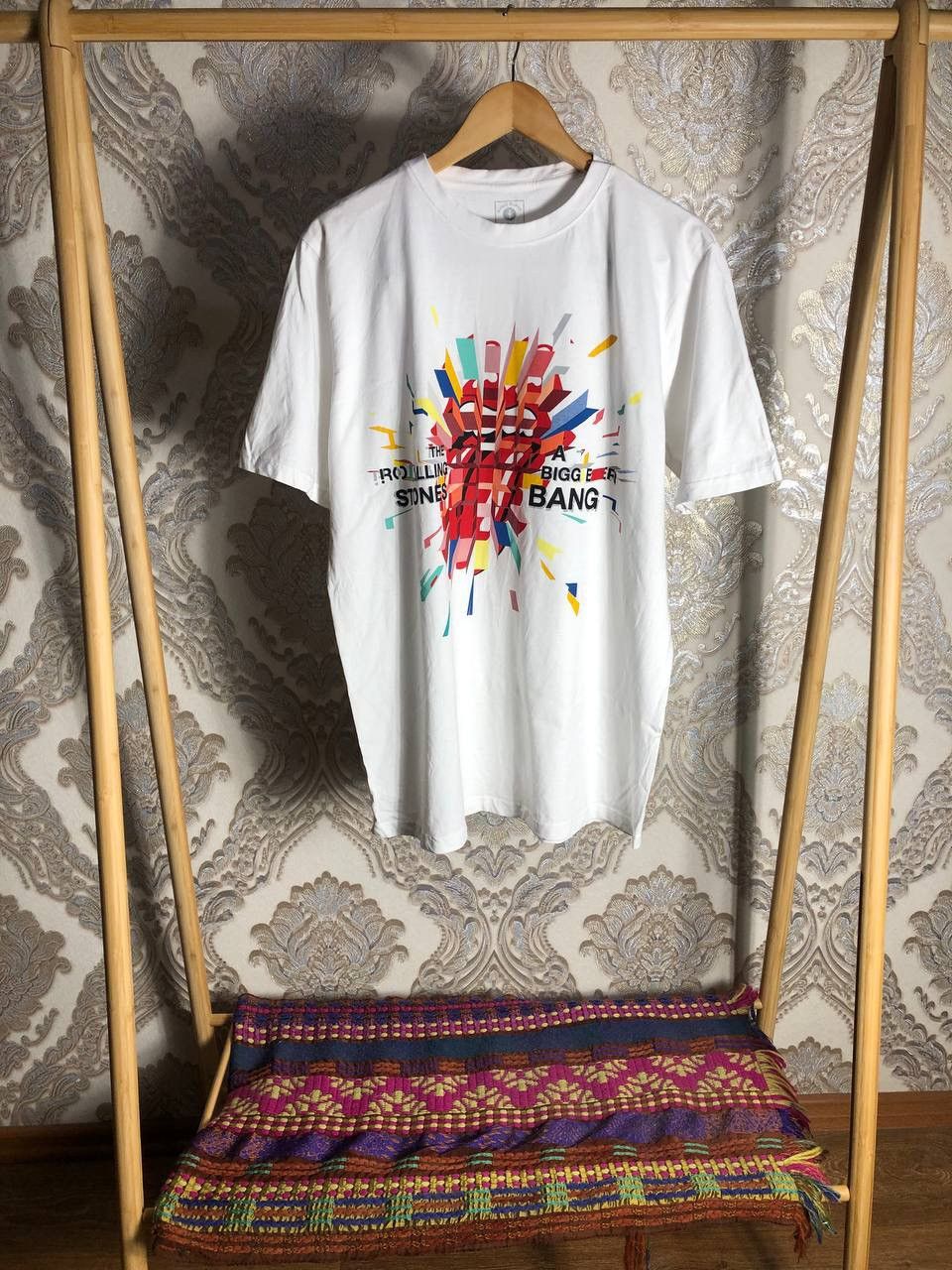 The Rolling Stones × Vintage VERY RARE THE ROLLING STONES WORLD TOURE ROCK T-SHIRT 90s Size US XL / EU 56 / 4 - 1 Thumbnail