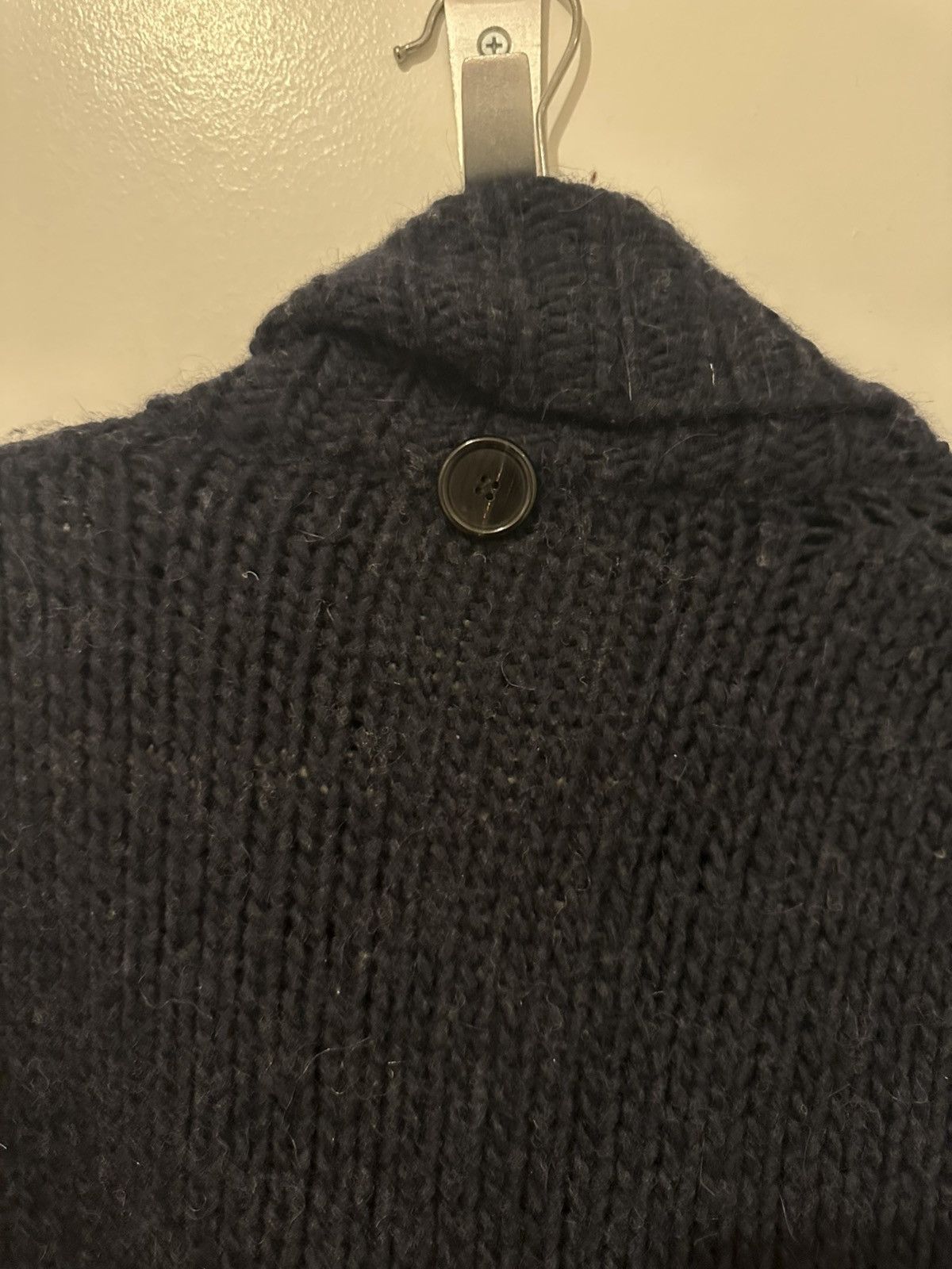 Ann Demeulemeester Ann Demeulemeester Alpaca Wool Asymmetrical Cardigan Size S / US 4 / IT 40 - 6 Thumbnail