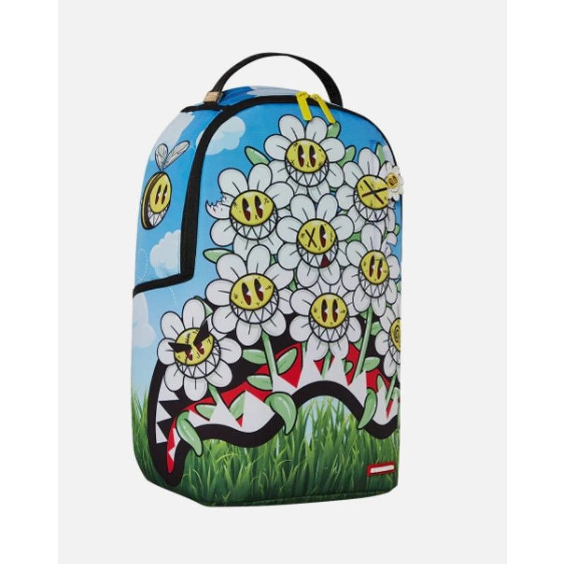 Sprayground Sprayground Crazy Daisies Backpack New Black Bookbag Size ONE SIZE - 2 Thumbnail