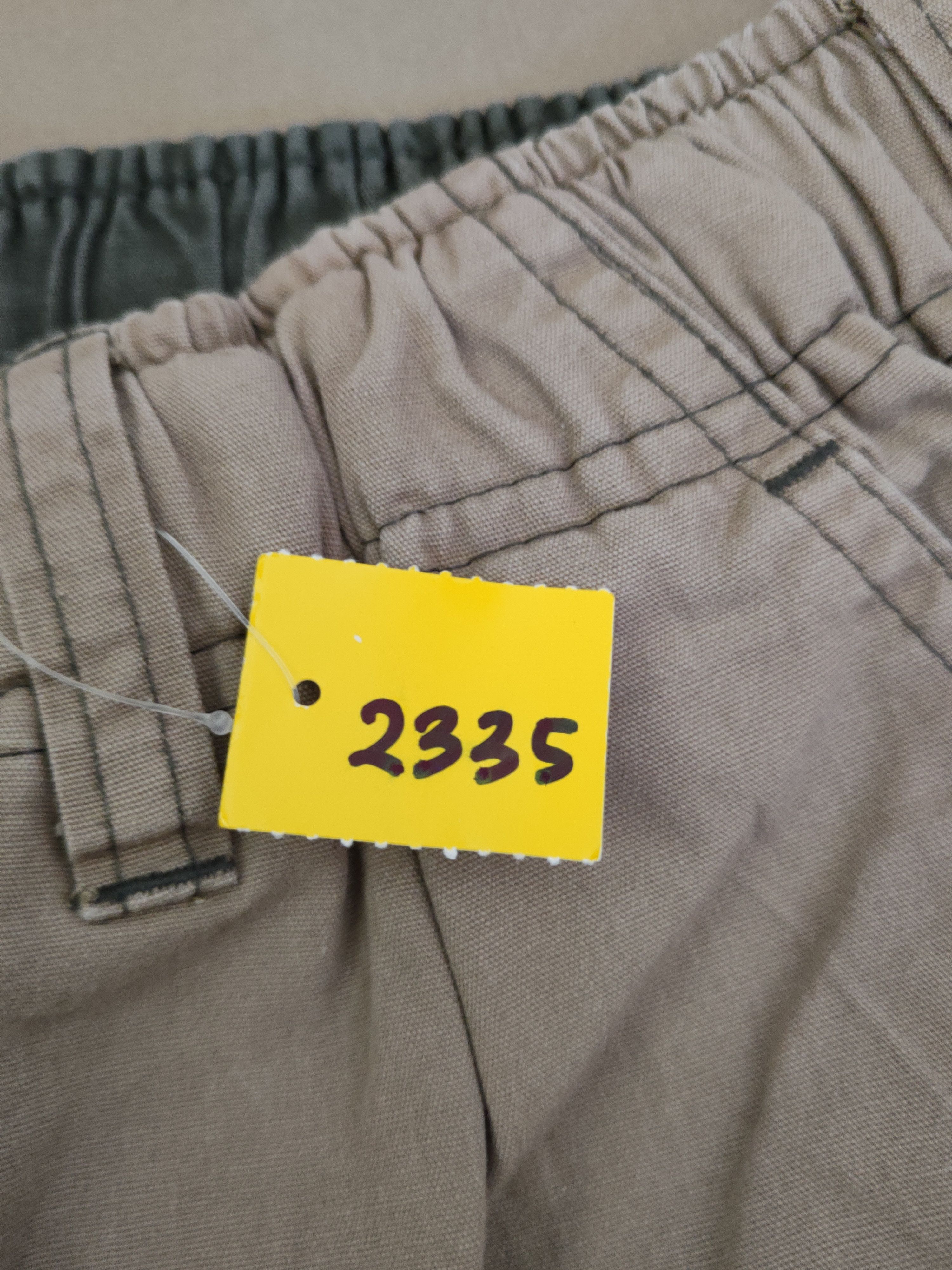 Japanese Brand DL Japanese Brand Beige Multipocket Cargo Pants #2335 Size US 31 - 17 Thumbnail