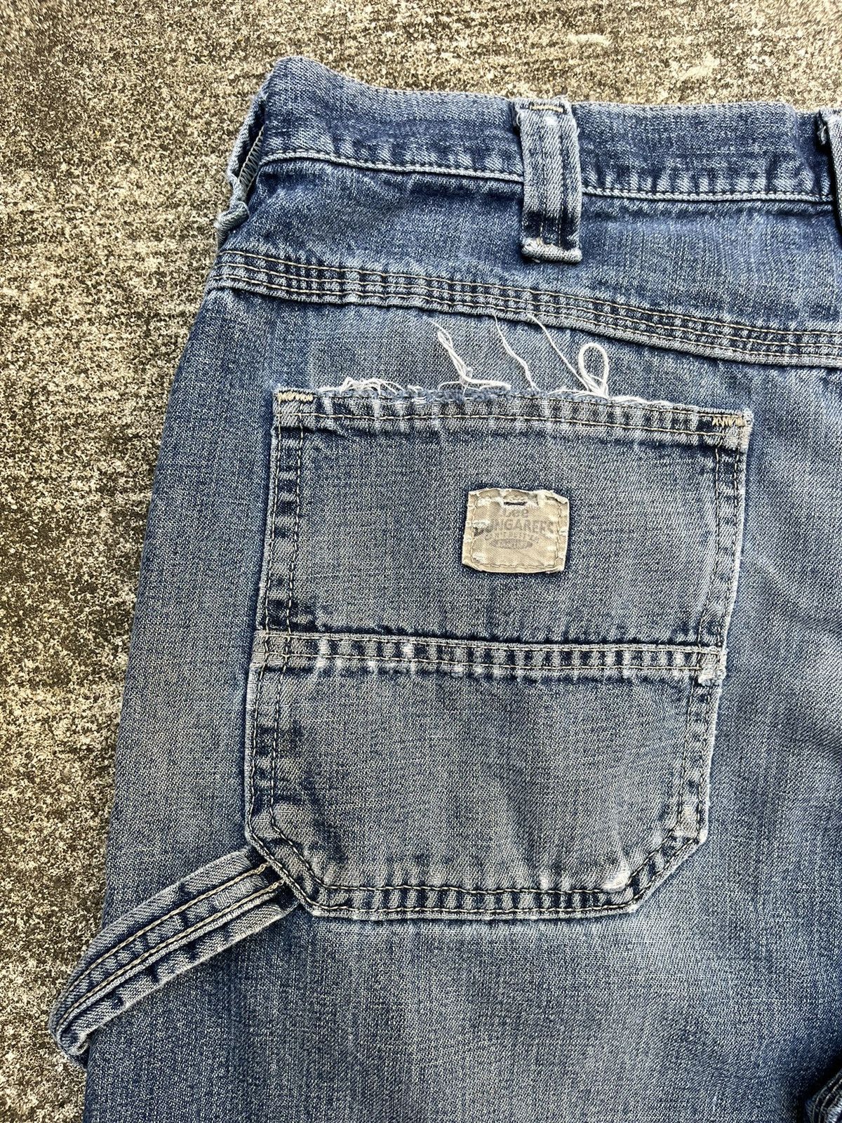 Lee × Vintage Vintage Y2K Baggy Skater Thrashed Carpenter Jeans Size US 30 / EU 46 - 6 Thumbnail