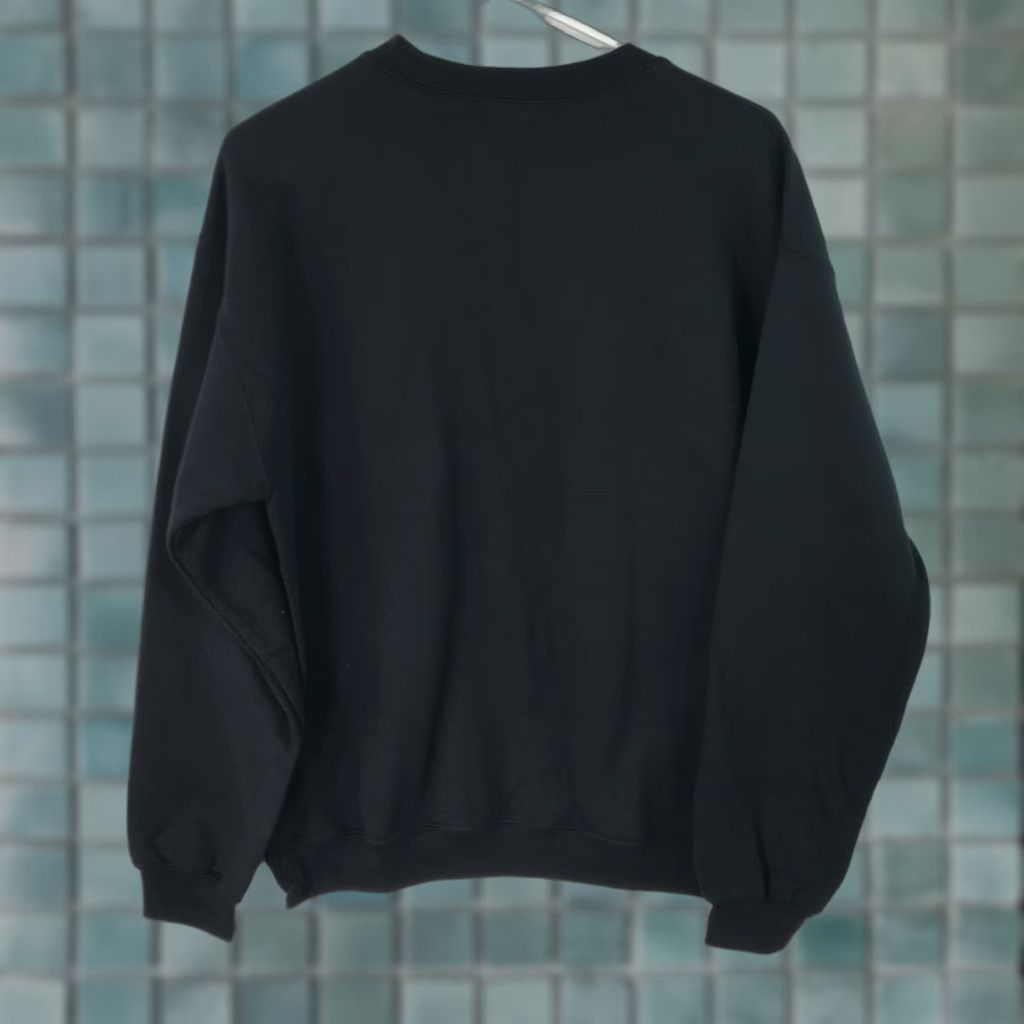 Gildan Gildan Mens Casual Regular Crew Neck Long Sleeve Sweatshirts Size Medium Black Cotton 46 in Chest 20 in Sleeve Regular Sweatshirt Men Size US M / EU 48-50 / 2 - 1 Thumbnail