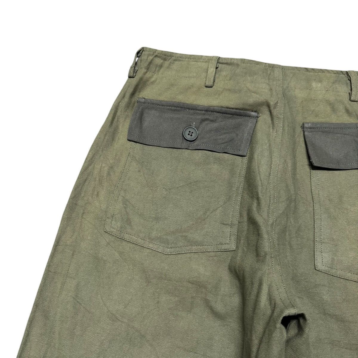 Japanese Brand Broken Base Sunfaded Fatigue Pants Size US 31 - 10 Thumbnail